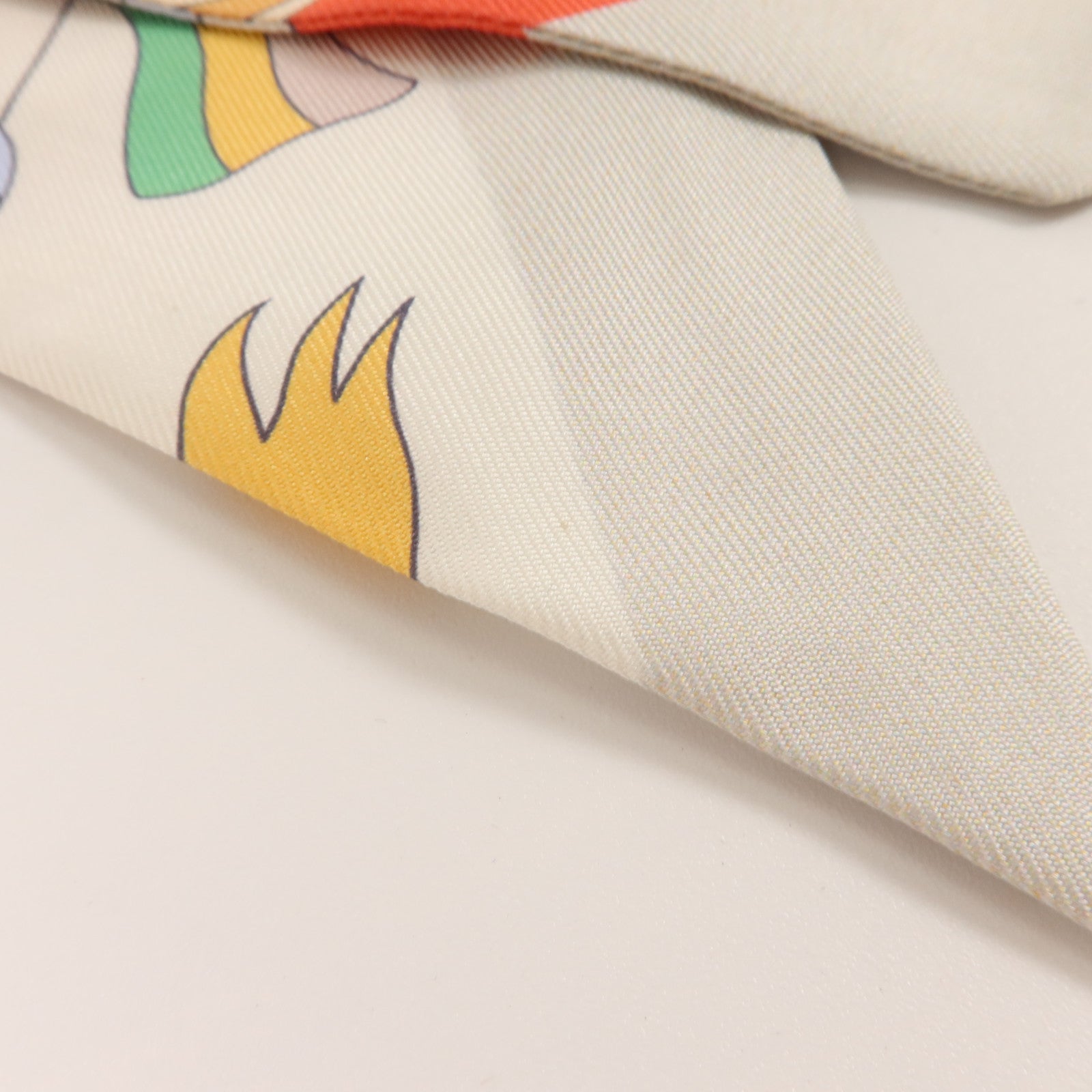 HERMES 絲質Twilly絲巾