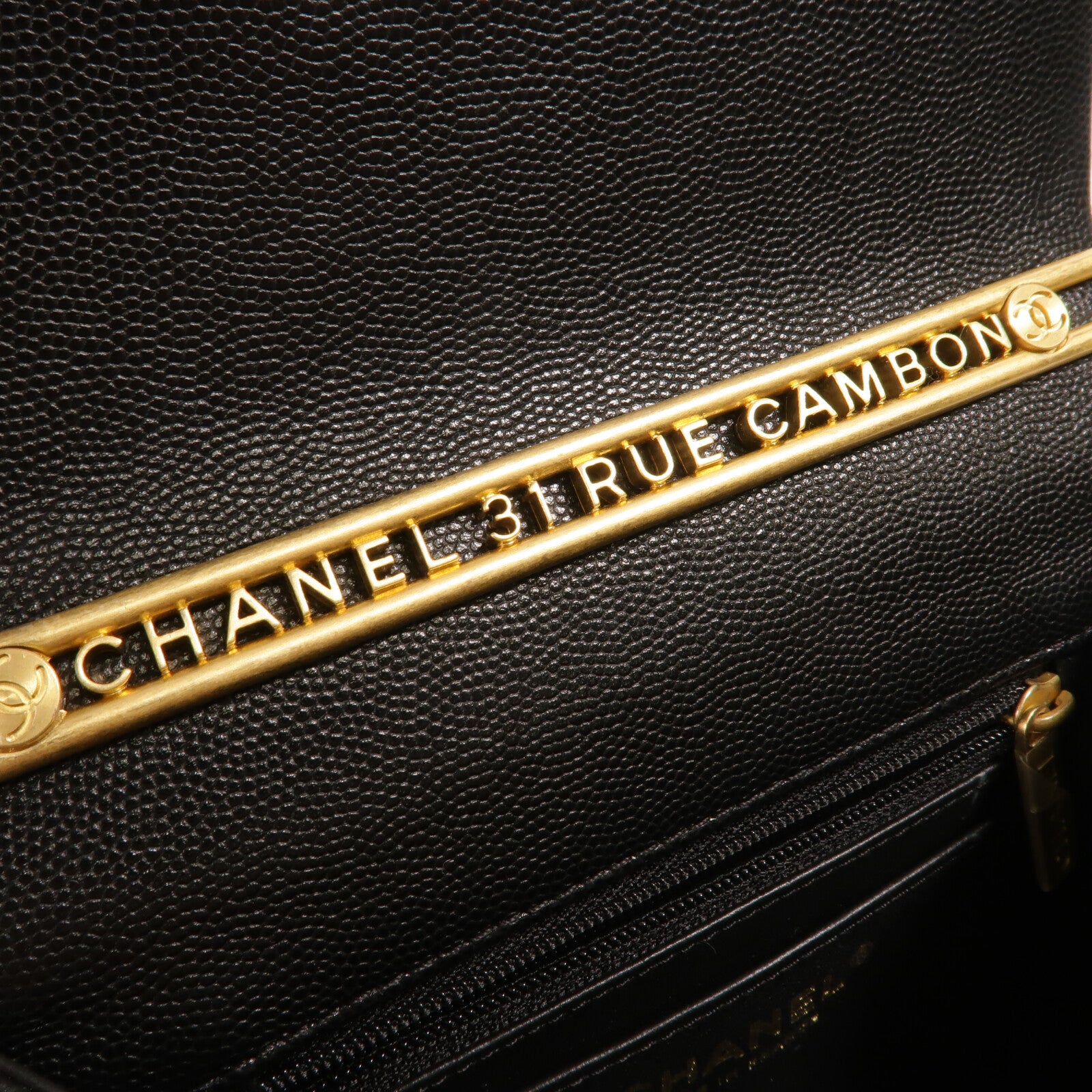 CHANEL 牛皮皮革Chain Shoulder鏈帶手挽肩背兩用袋