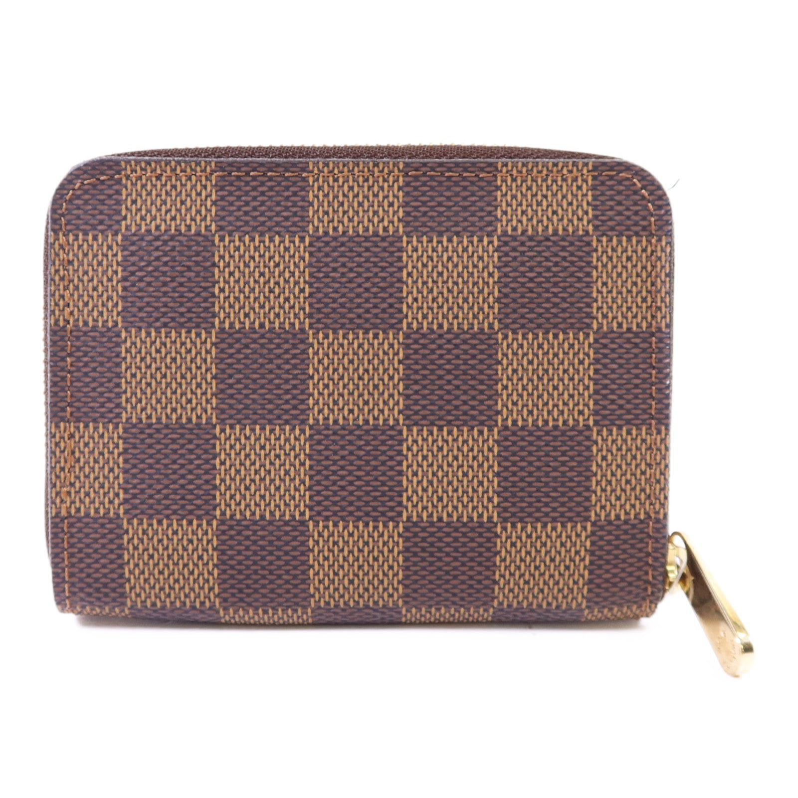 LOUIS VUITTON Damier Zippy Coin Purse金扣零錢包