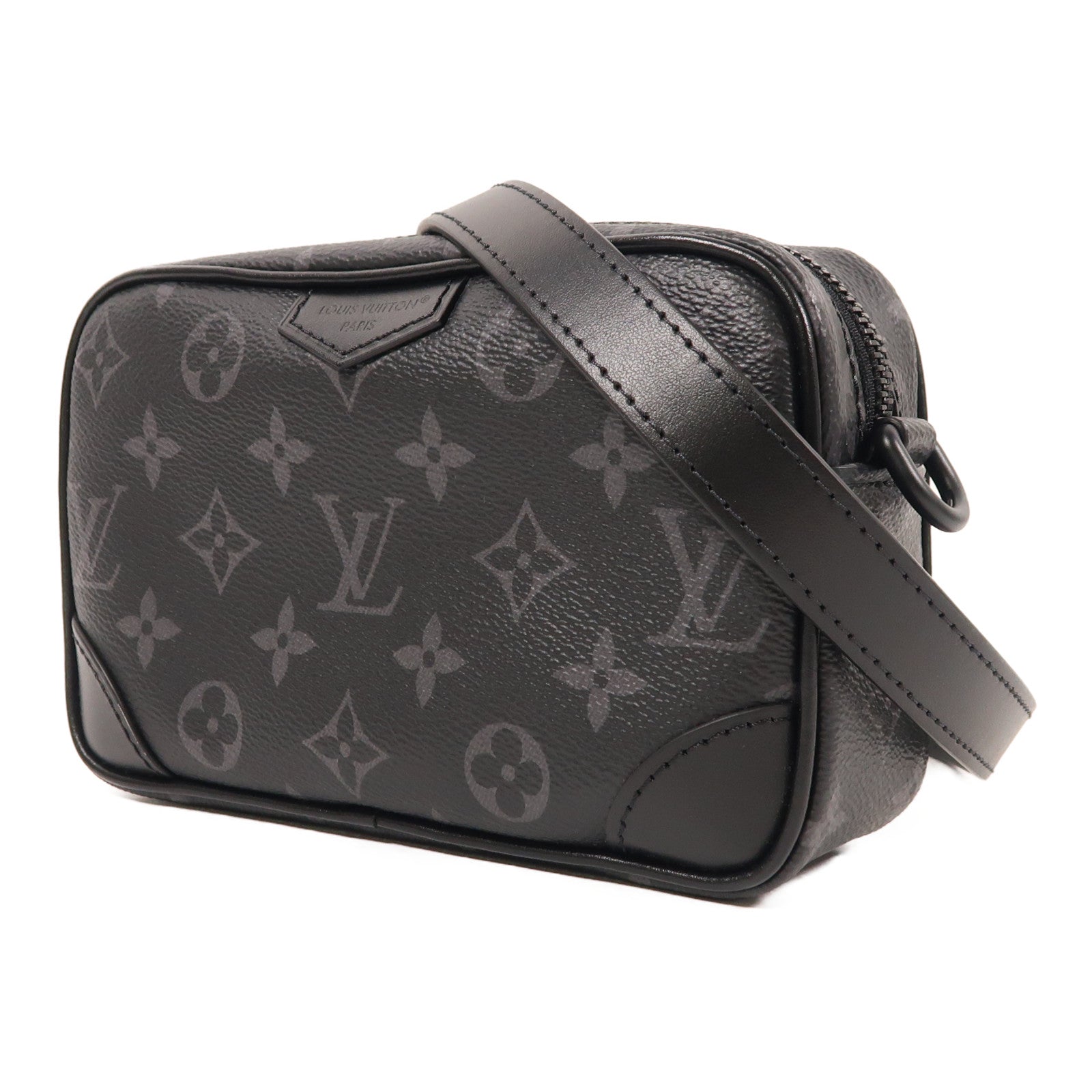 LOUIS VUITTON Monogram Eclipse Trocadero Wearable Wallet肩背袋