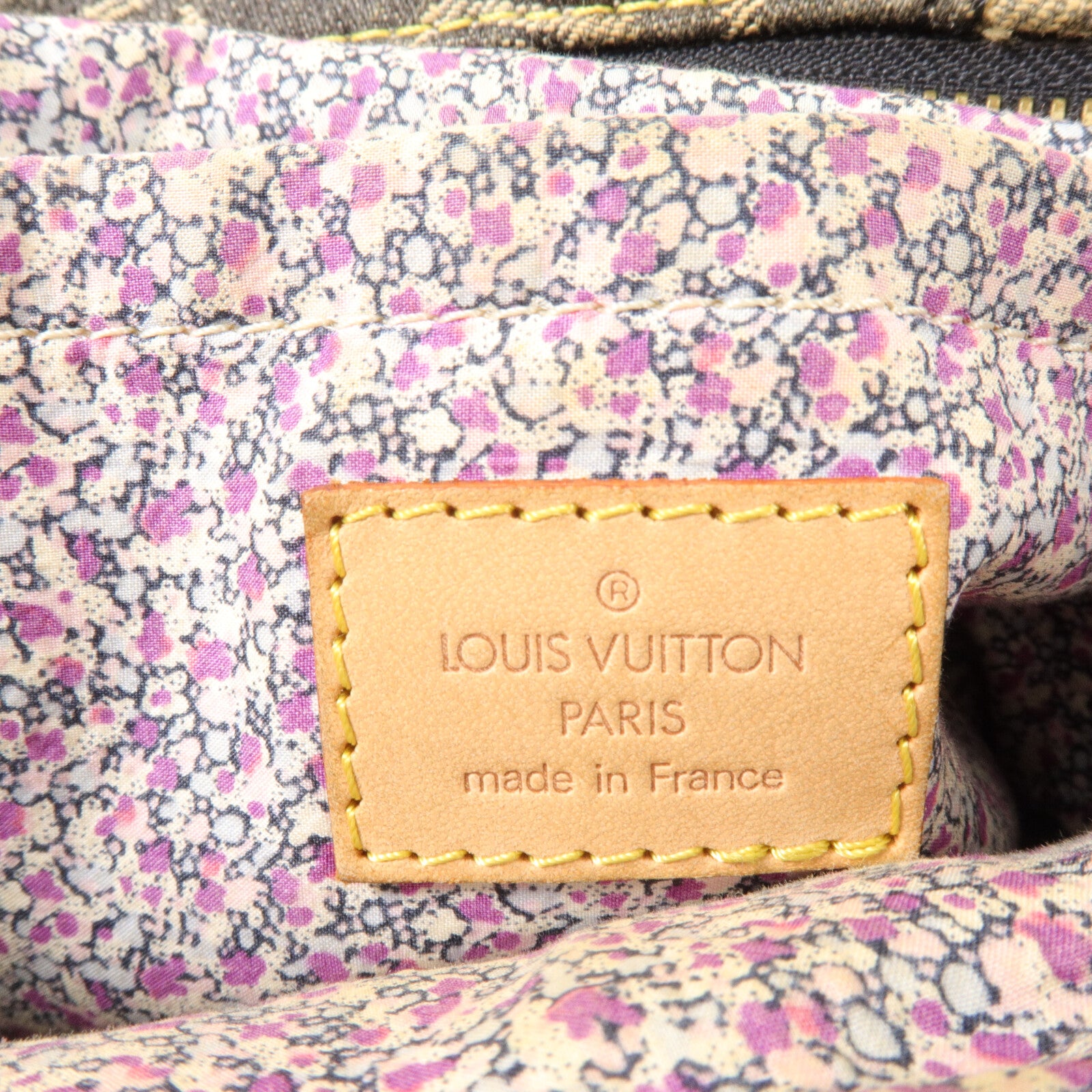 LOUIS VUITTON Monogram Denim Patchwork Speedy 30手挽袋