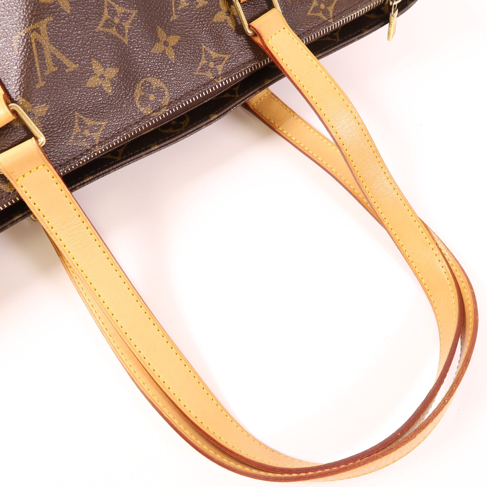 LOUIS VUITTON 【激減優惠】Monogram Cabas Mezzo金扣肩背袋
