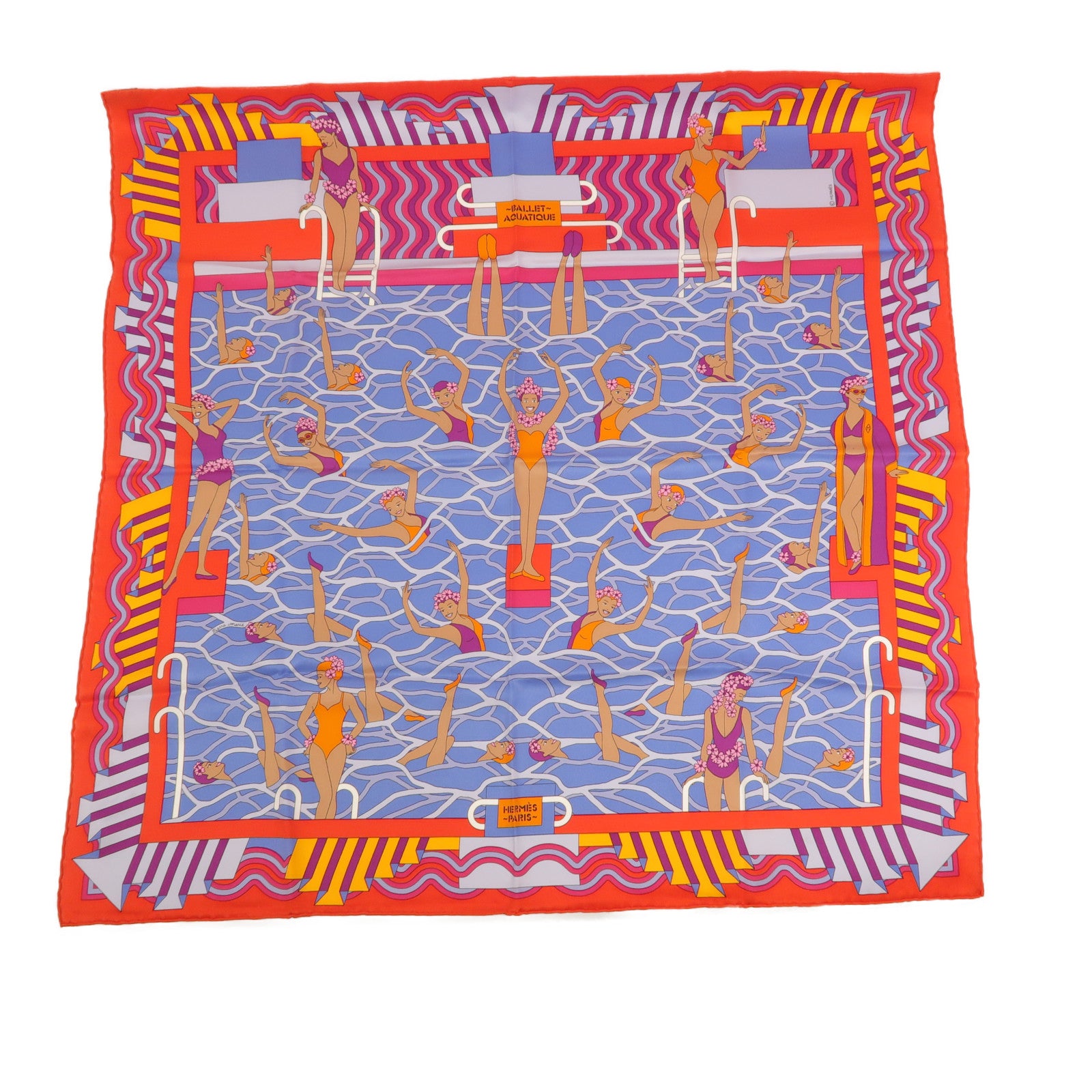 HERMES 絲質Scarf 70x70絲巾