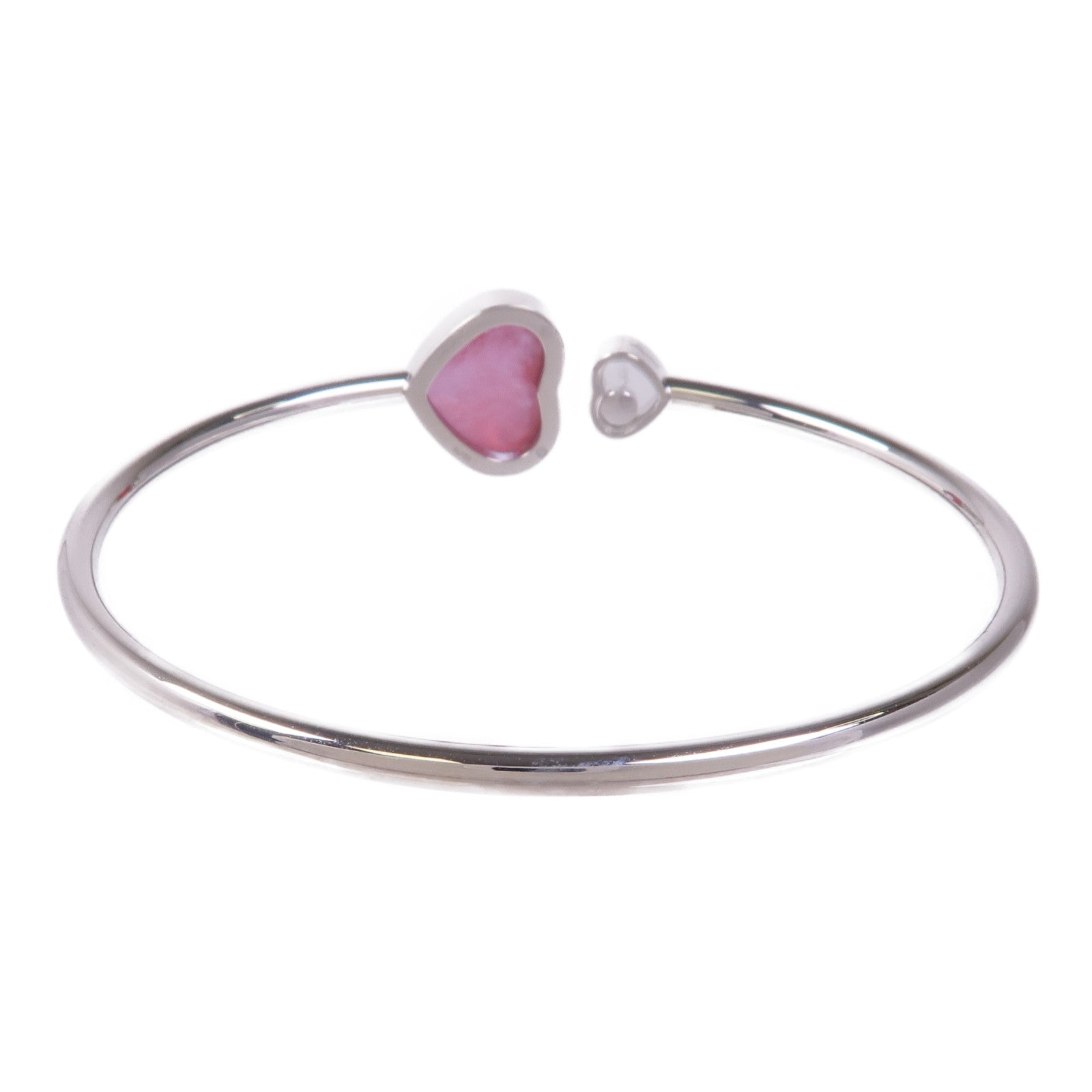 Chopard 【激減優惠】18K白金Happy Hearts Bracelet珍珠母貝/鑽石手鐲