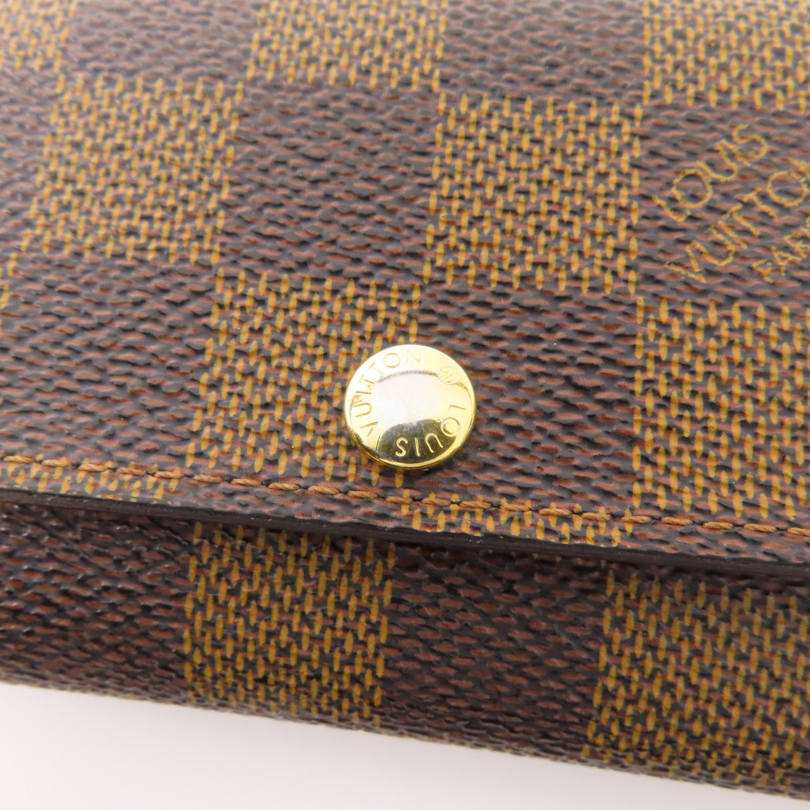 LOUIS VUITTON Damier Key Case金扣鎖匙包