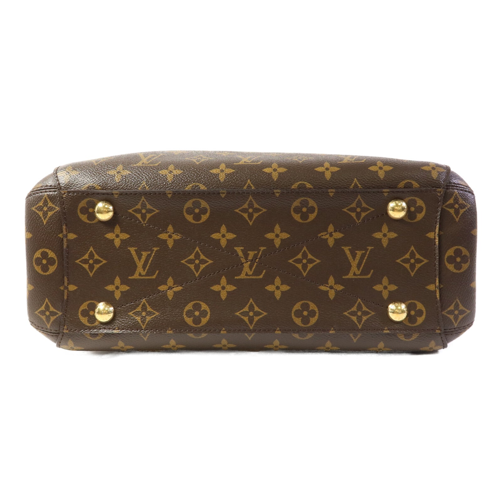 LOUIS VUITTON Monogram Montaigne MM金扣手挽肩背兩用袋