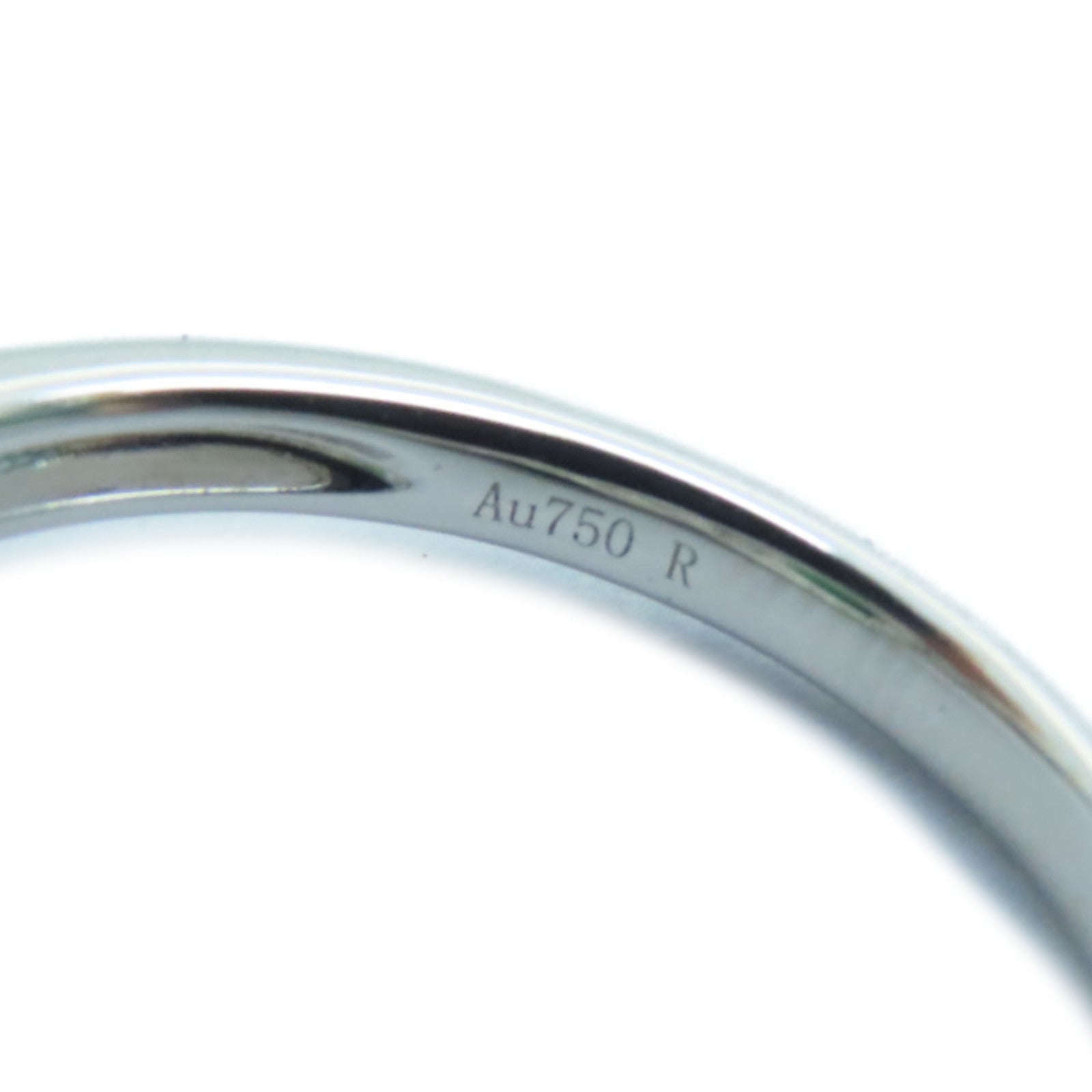 JEWELRY 【激減優惠】18K白金Emerald Ring 1.05ct綠寶石/0.378ct鑽石戒指US＃6