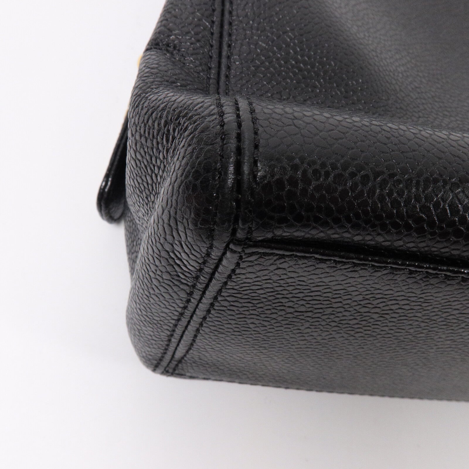CHANEL 牛皮皮革Vintagel Chain Tote Bag鏈帶手挽袋