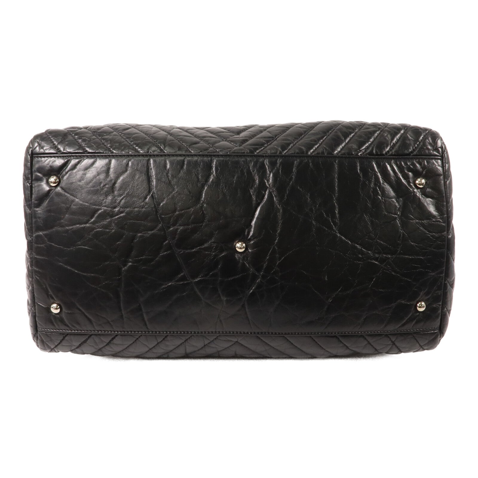 CHANEL 牛皮皮革Shoulder Bag鏈帶手挽肩背兩用袋