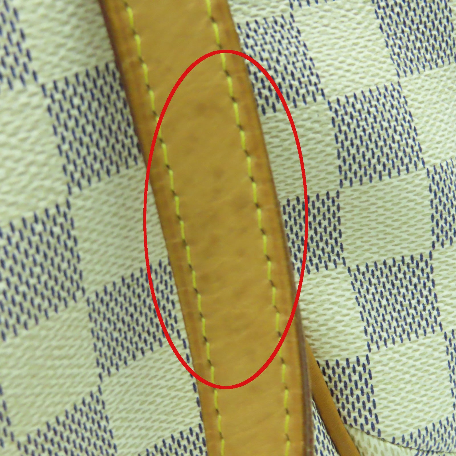 LOUIS VUITTON 【激減優惠】Damier Totally PM金扣手挽肩背兩用袋白色