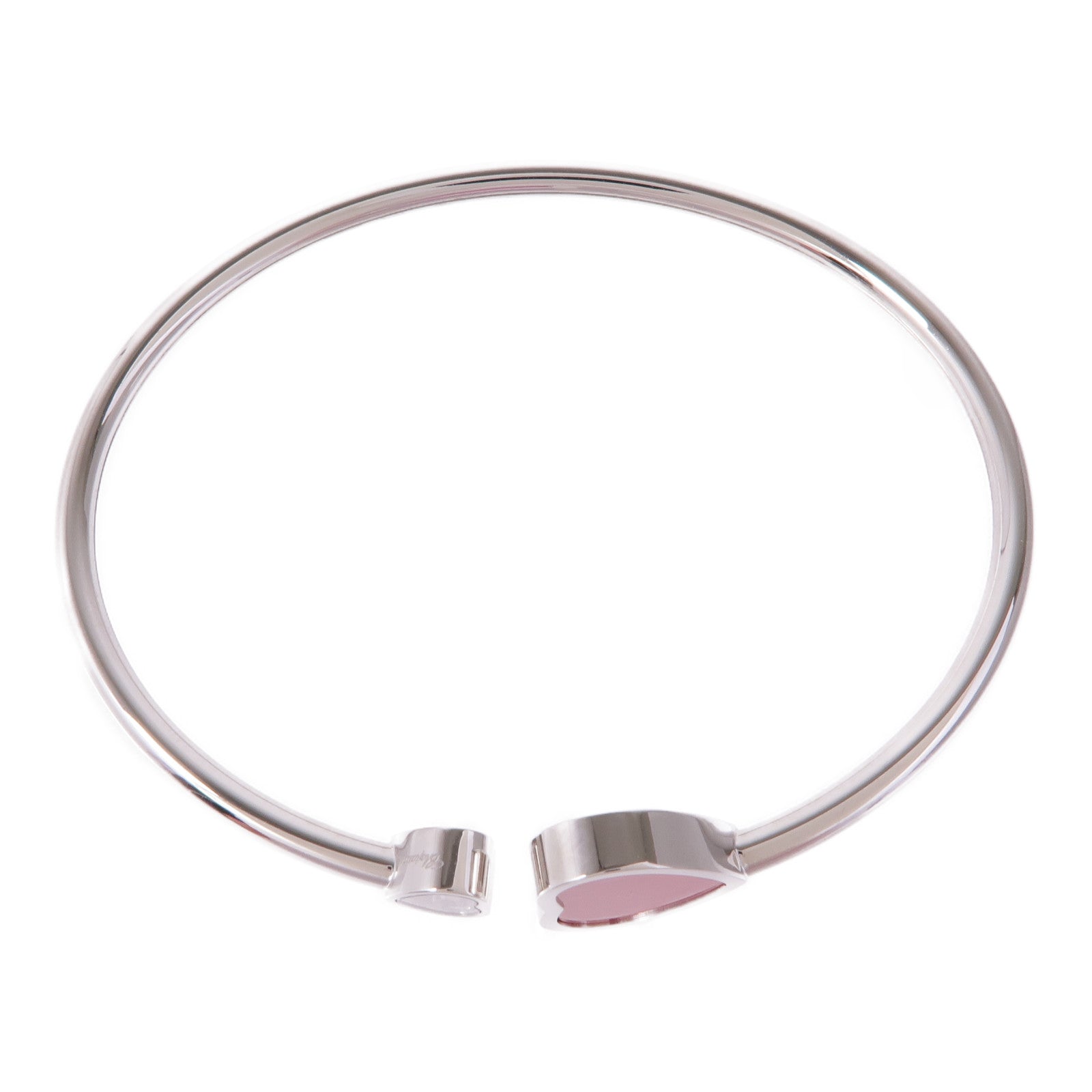 Chopard 【激減優惠】18K白金Happy Hearts Bracelet珍珠母貝/鑽石手鐲