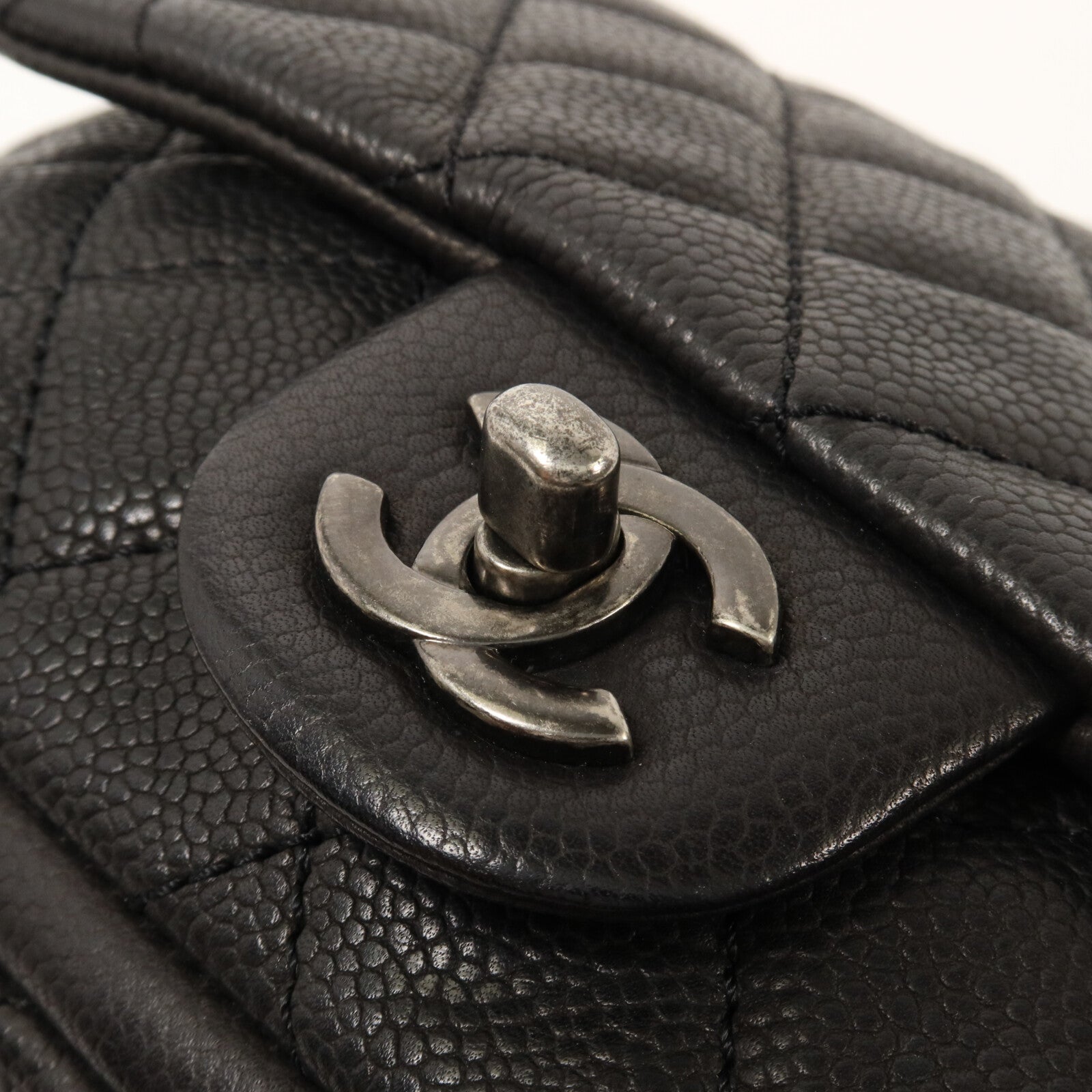 CHANEL 牛皮皮革Chain Shoulder鏈帶肩背袋