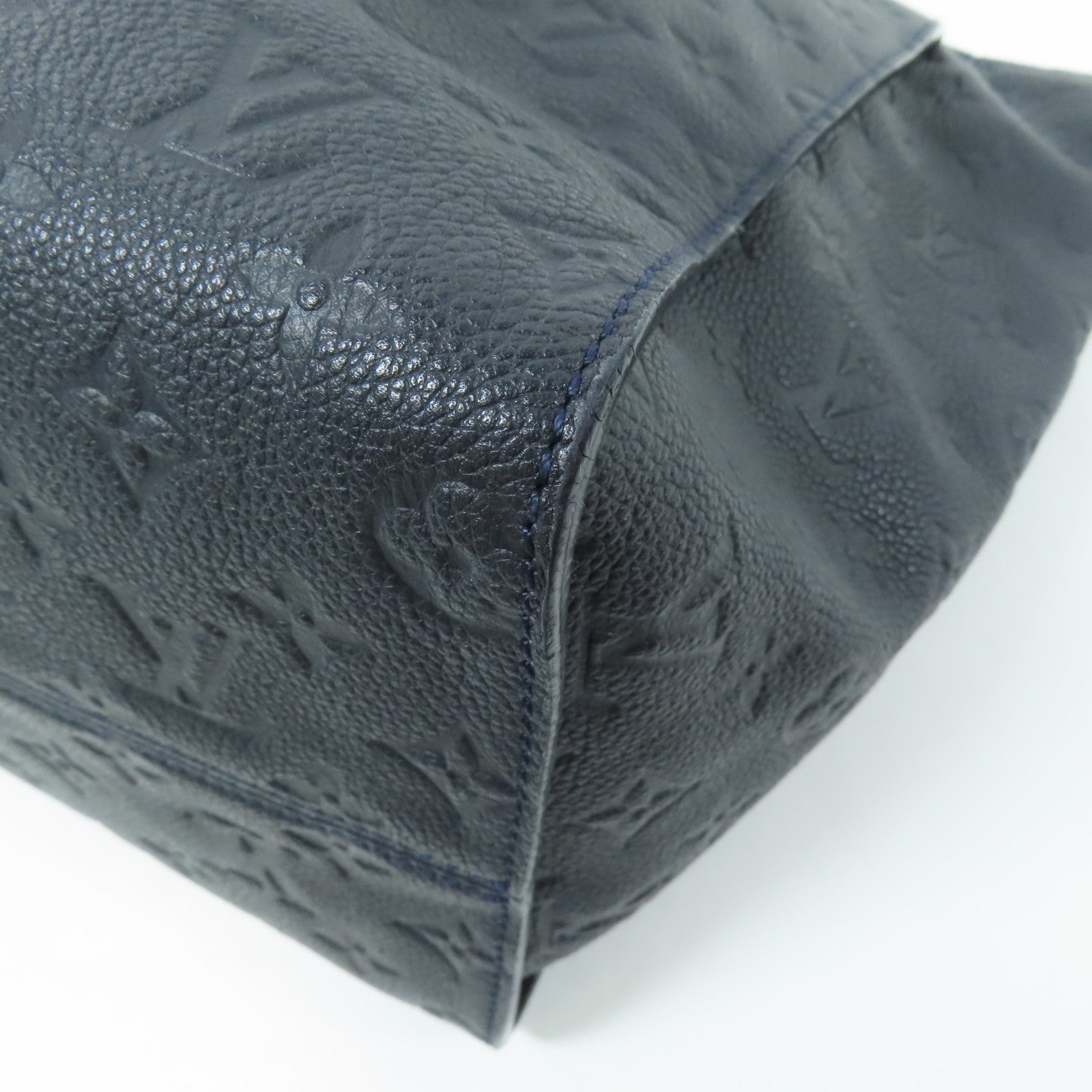 LOUIS VUITTON Monogram Empreinte Lumineuse PM金扣手挽肩背兩用袋