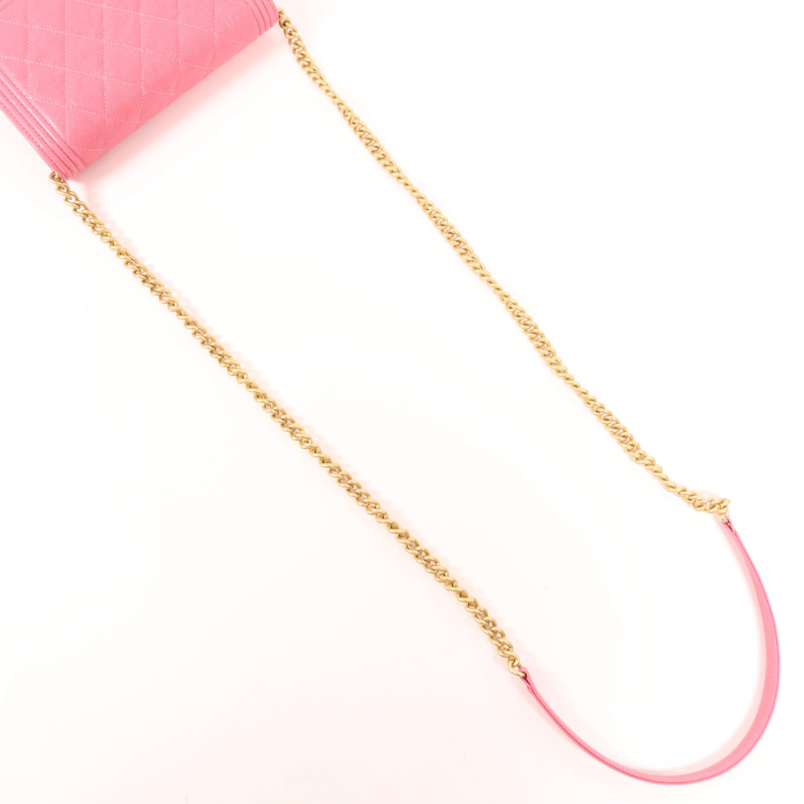 CHANEL 【激減優惠】牛皮皮革WOC Wallet On Chain金扣肩背袋