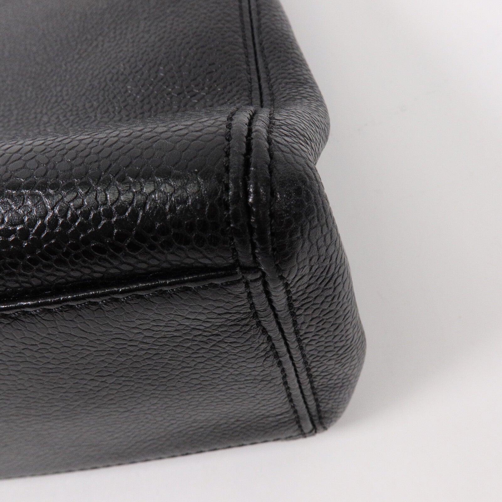 CHANEL 牛皮皮革Vintagel Chain Tote Bag鏈帶手挽袋