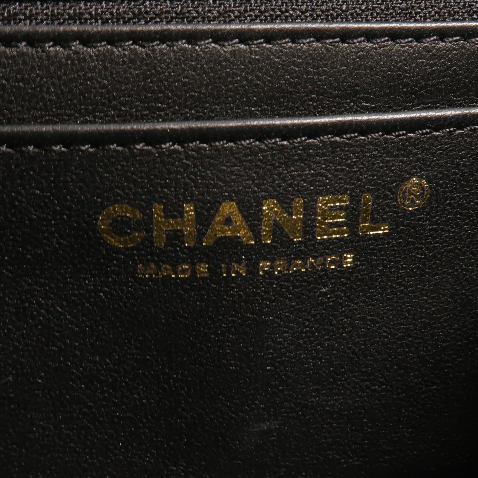 CHANEL 牛皮皮革Chain Shoulder鏈帶手挽肩背兩用袋