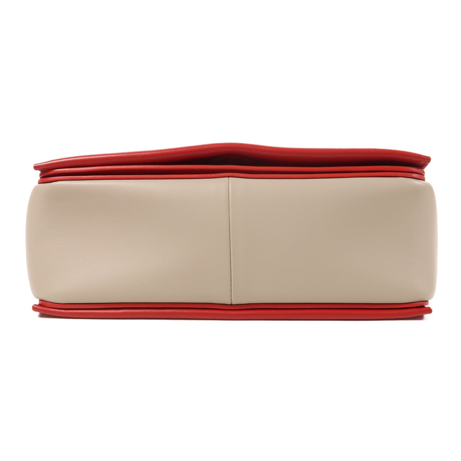 CELINE 牛皮皮革Frame銀扣肩背袋