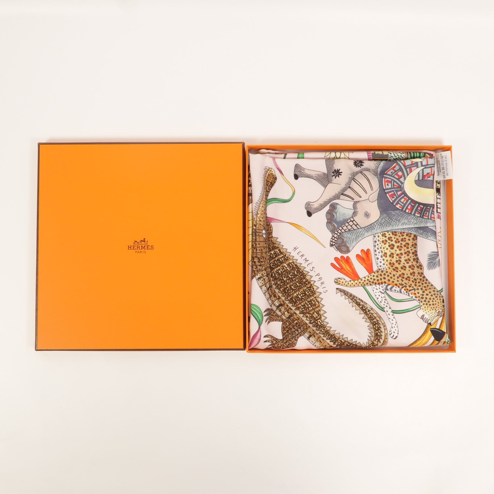 HERMES 絲質Scarf 90x90絲巾