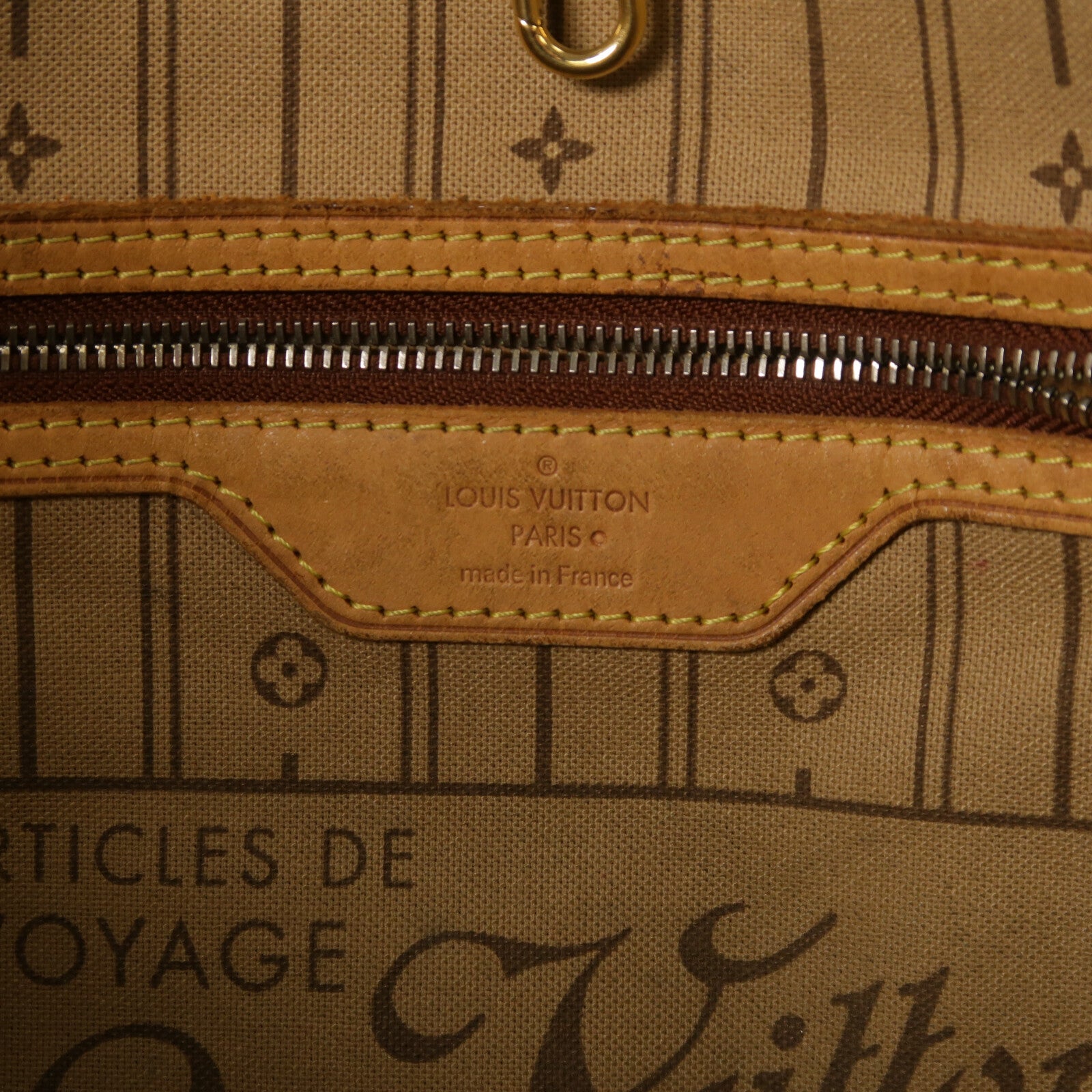 LOUIS VUITTON Monogram Neverfull MM手挽袋