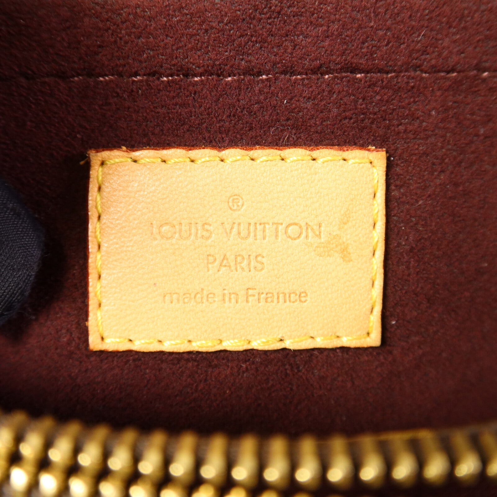 LOUIS VUITTON Monogram Montaigne MM金扣手挽肩背兩用袋