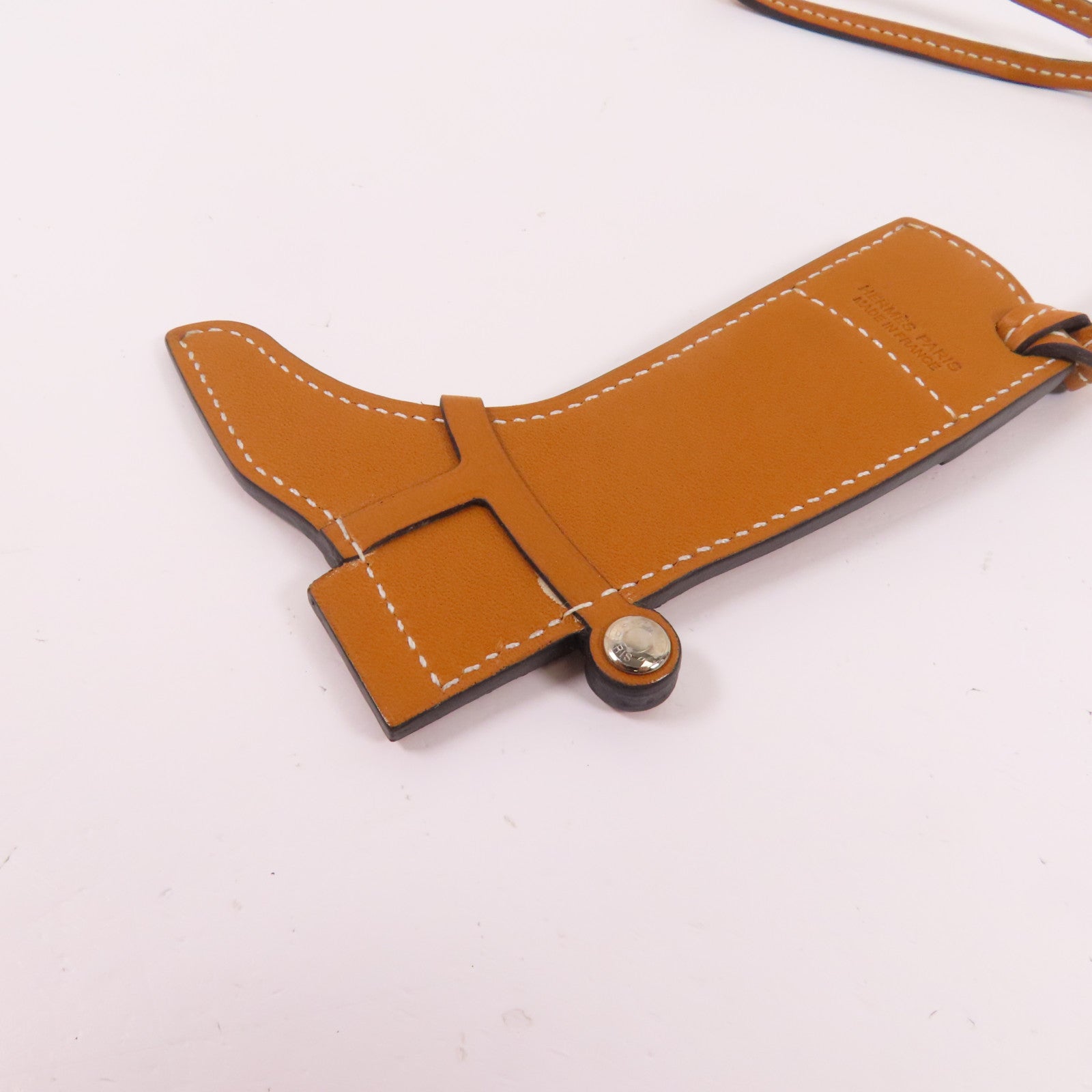 HERMES 【激減優惠】Box Calf皮革Paddock boots Charm掛飾