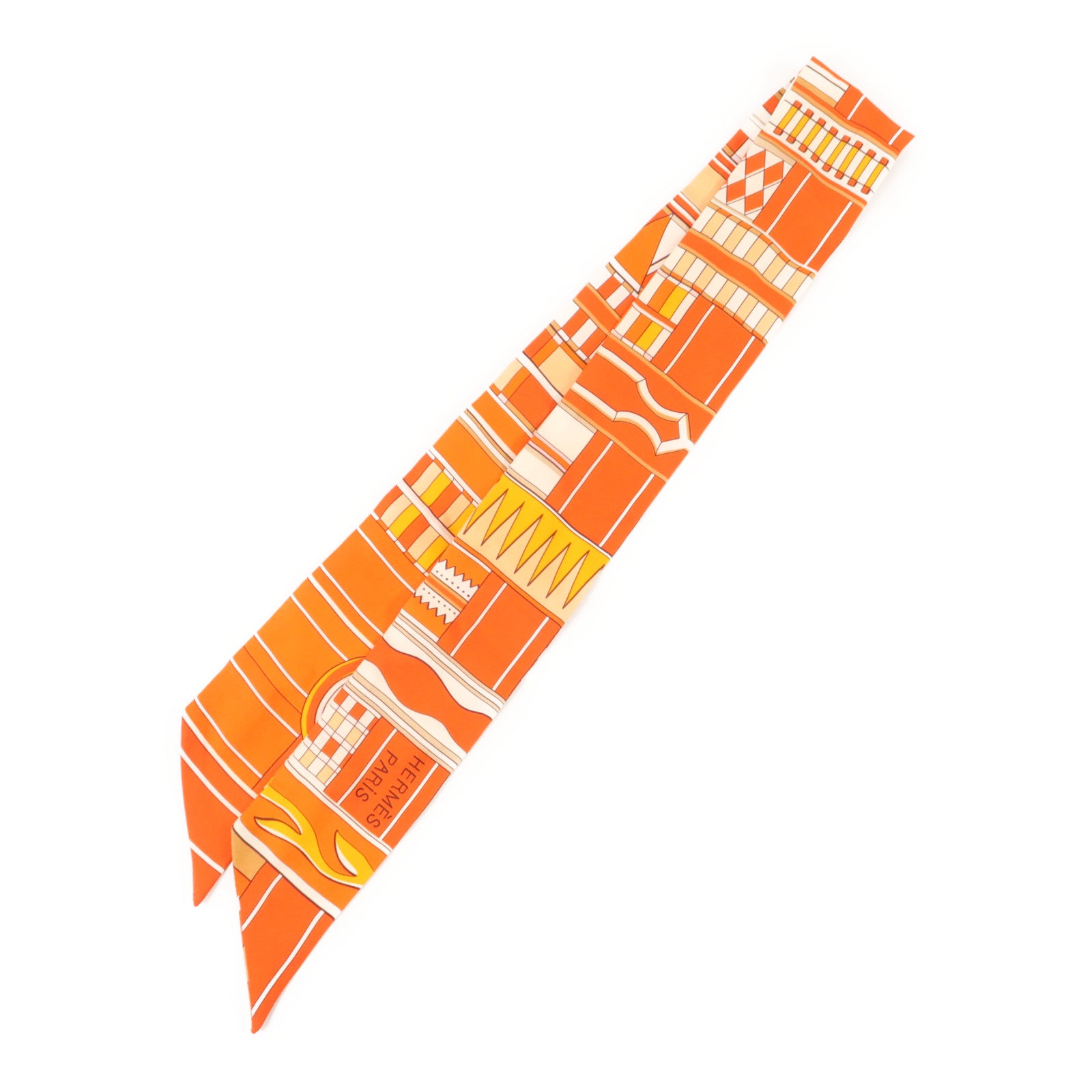 HERMES 絲質Twilly絲巾