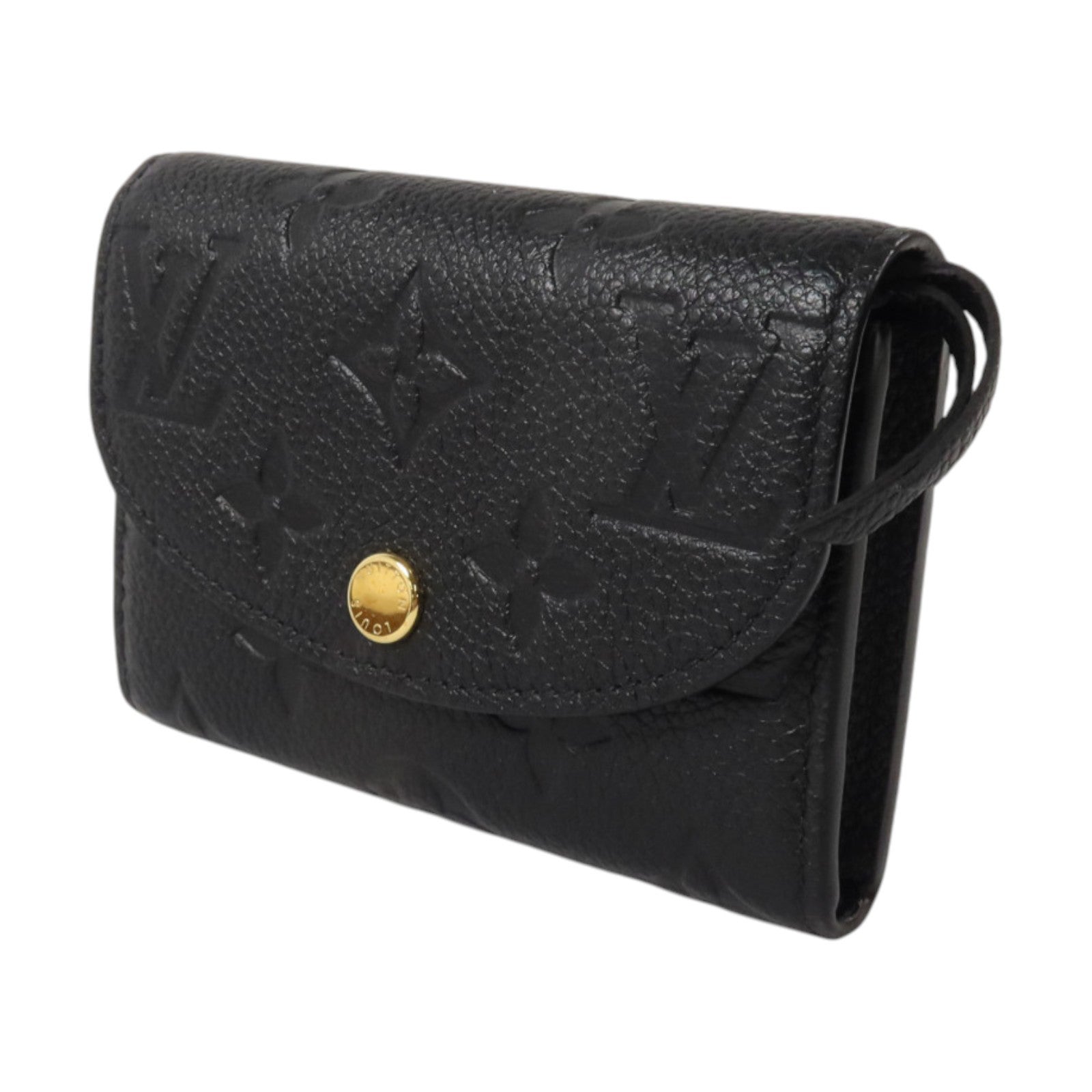 LOUIS VUITTON Monogram Empreinte Rosalie金扣卡片套