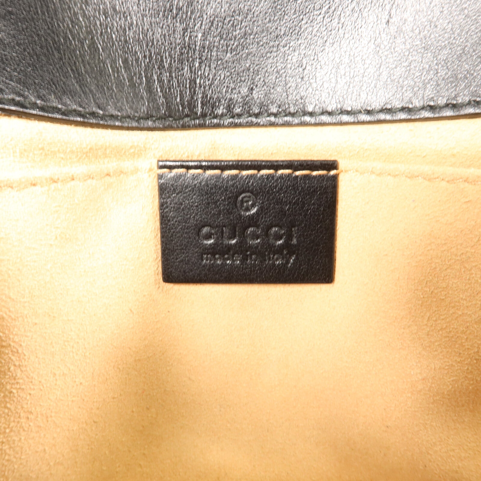 GUCCI 牛皮皮革GG Marmont Small鏈帶肩背袋