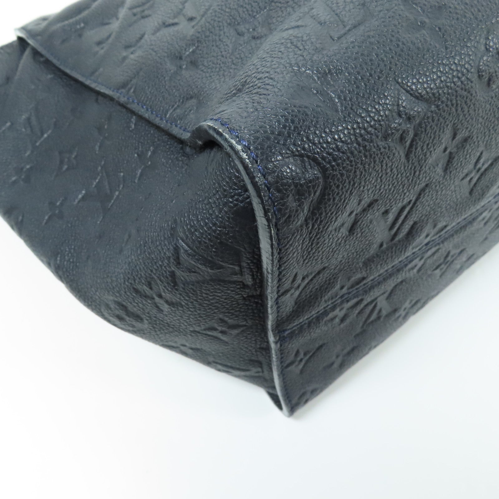 LOUIS VUITTON Monogram Empreinte Lumineuse PM金扣手挽肩背兩用袋