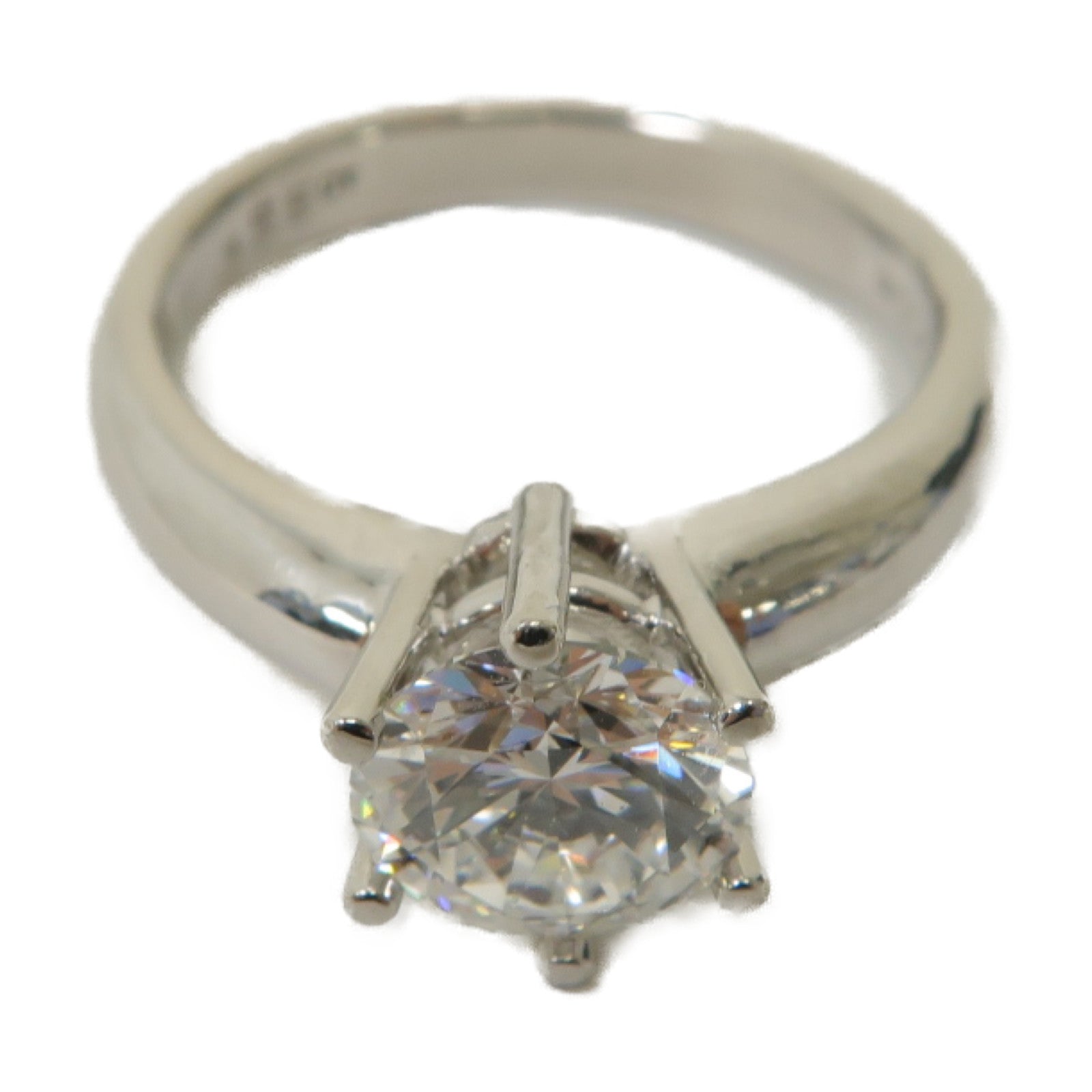 JEWELRY 鉑金PT900 Diamond Ring 1.56ct鑽石戒指US#6.5