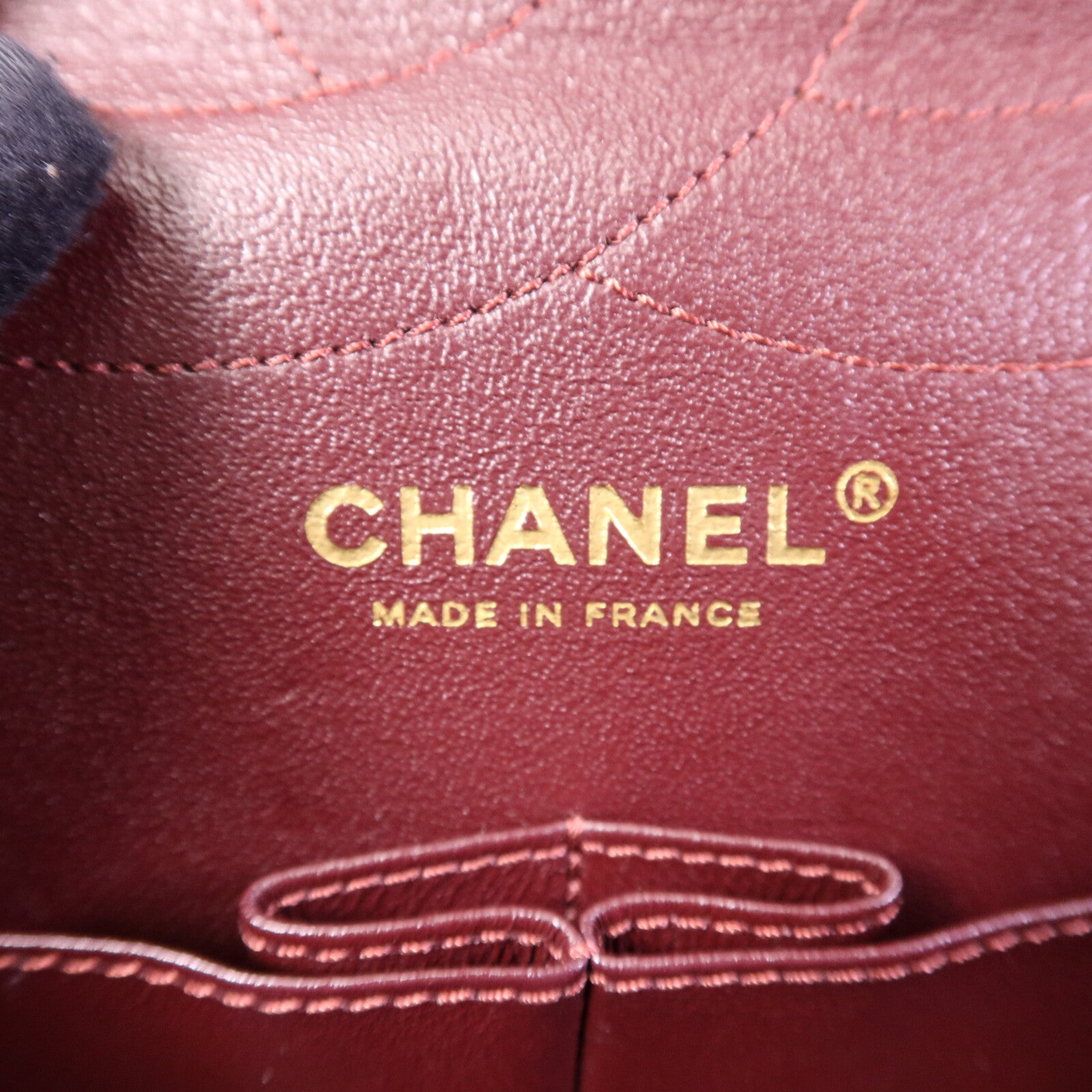 CHANEL 【激減優惠】牛皮皮革2.55 Large金扣鏈帶肩背袋