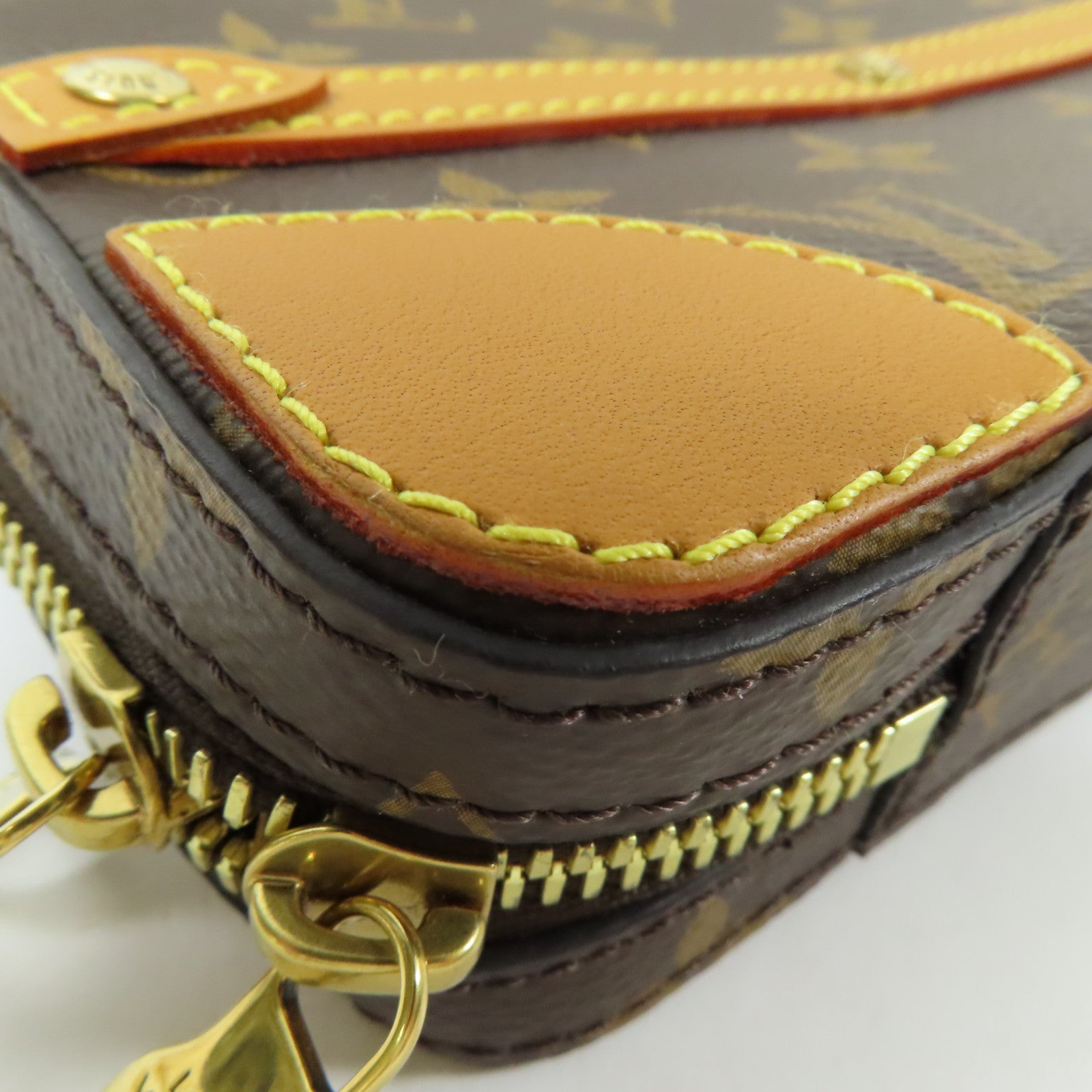 LOUIS VUITTON Monogram Soft Trunk Messenger PM金扣肩背袋