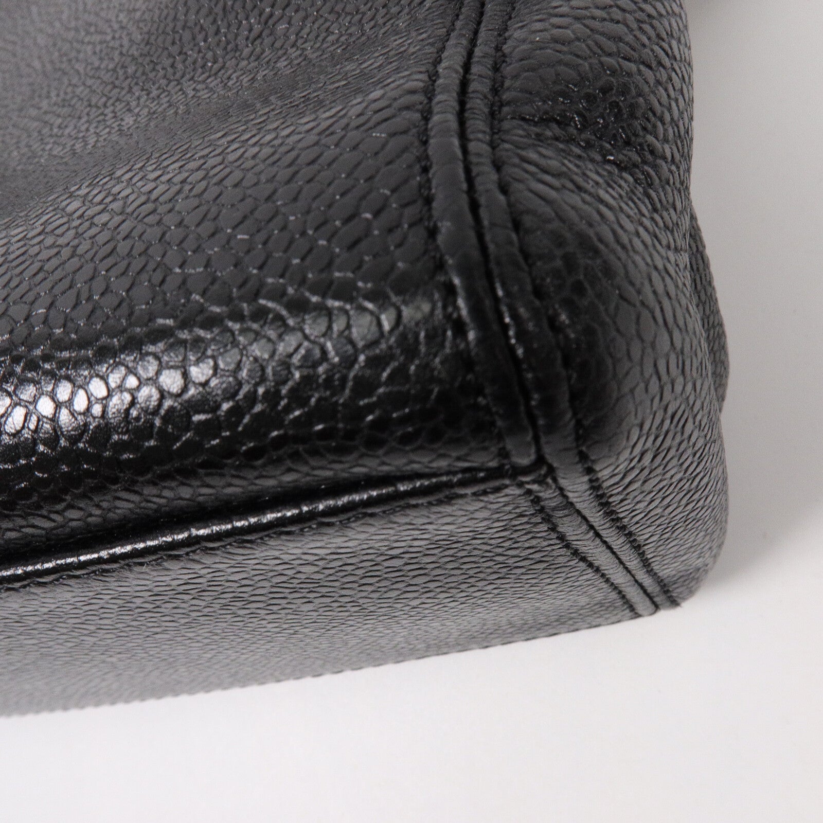 CHANEL 牛皮皮革Vintagel Chain Tote Bag鏈帶手挽袋