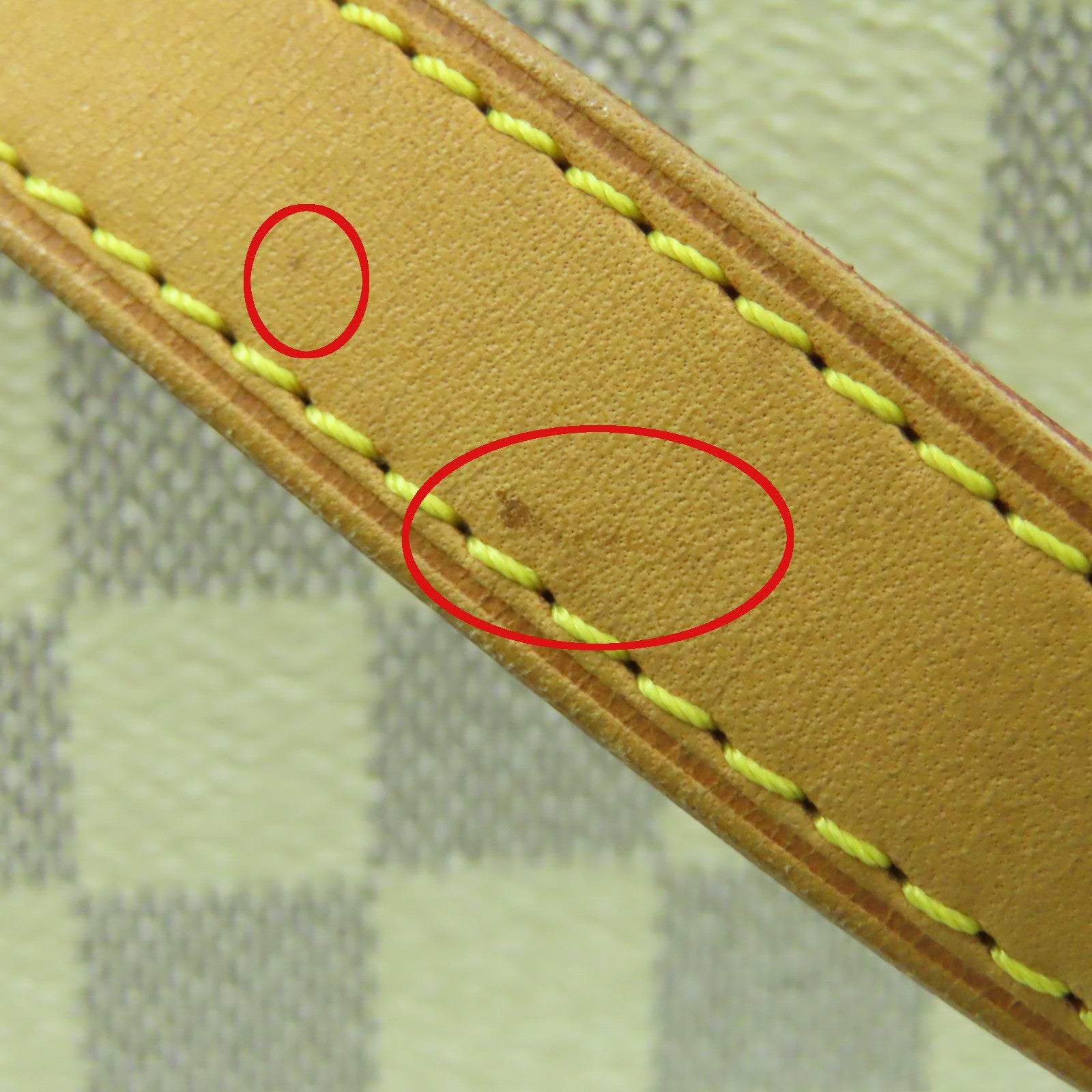 LOUIS VUITTON 【激減優惠】Damier Totally PM金扣手挽肩背兩用袋白色