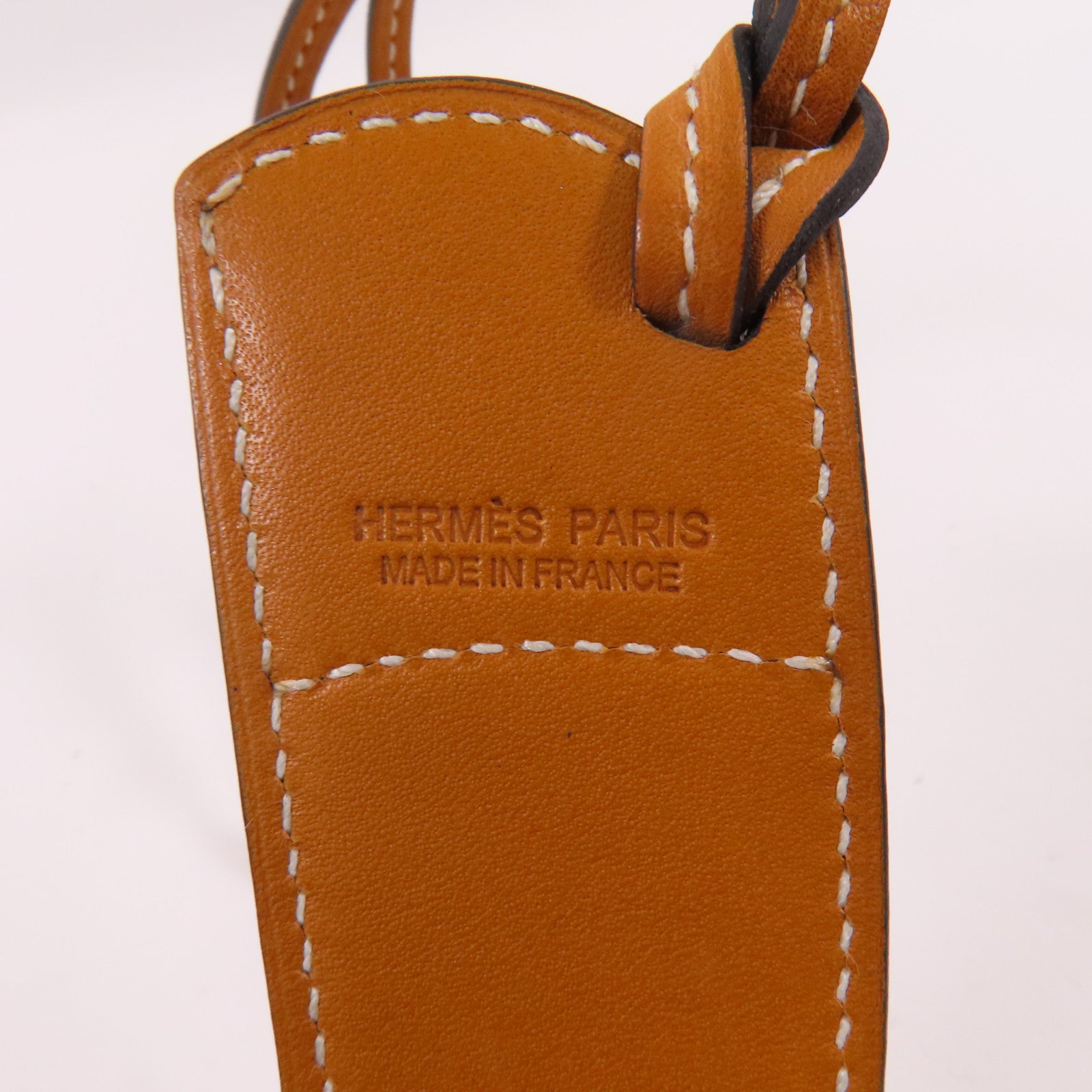 HERMES 【激減優惠】Box Calf皮革Paddock boots Charm掛飾