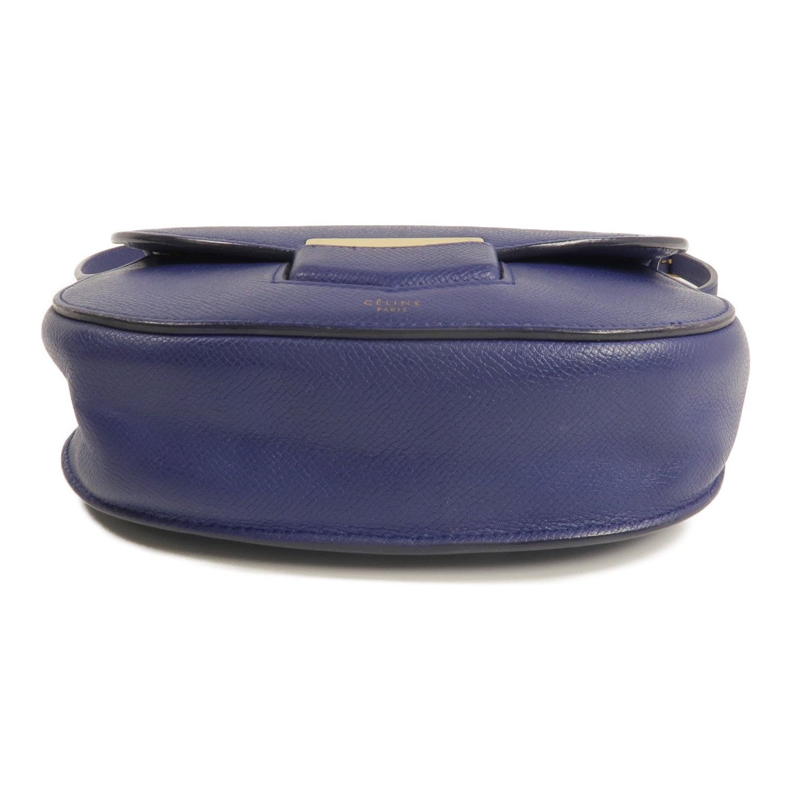 CELINE 牛皮皮革Trotter Small金扣肩背袋