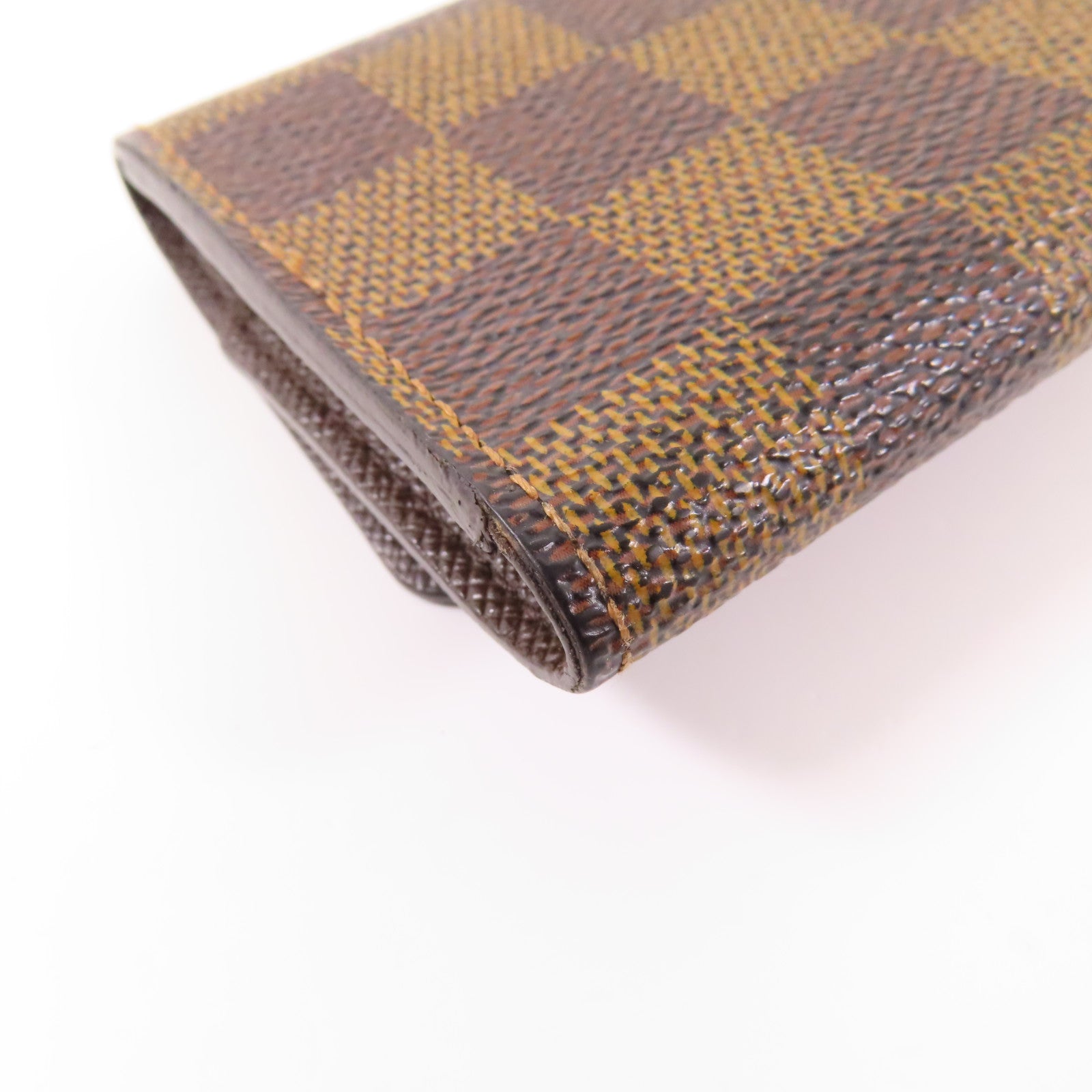 LOUIS VUITTON Damier Key Case金扣鎖匙包