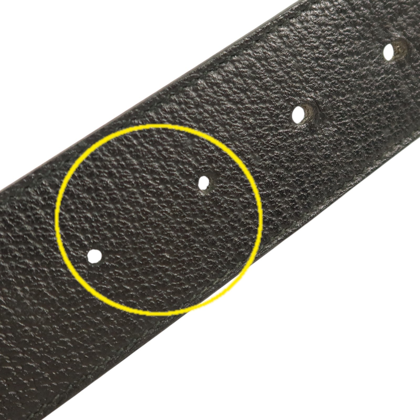GUCCI 牛皮皮革Belt 75cm金扣皮帶