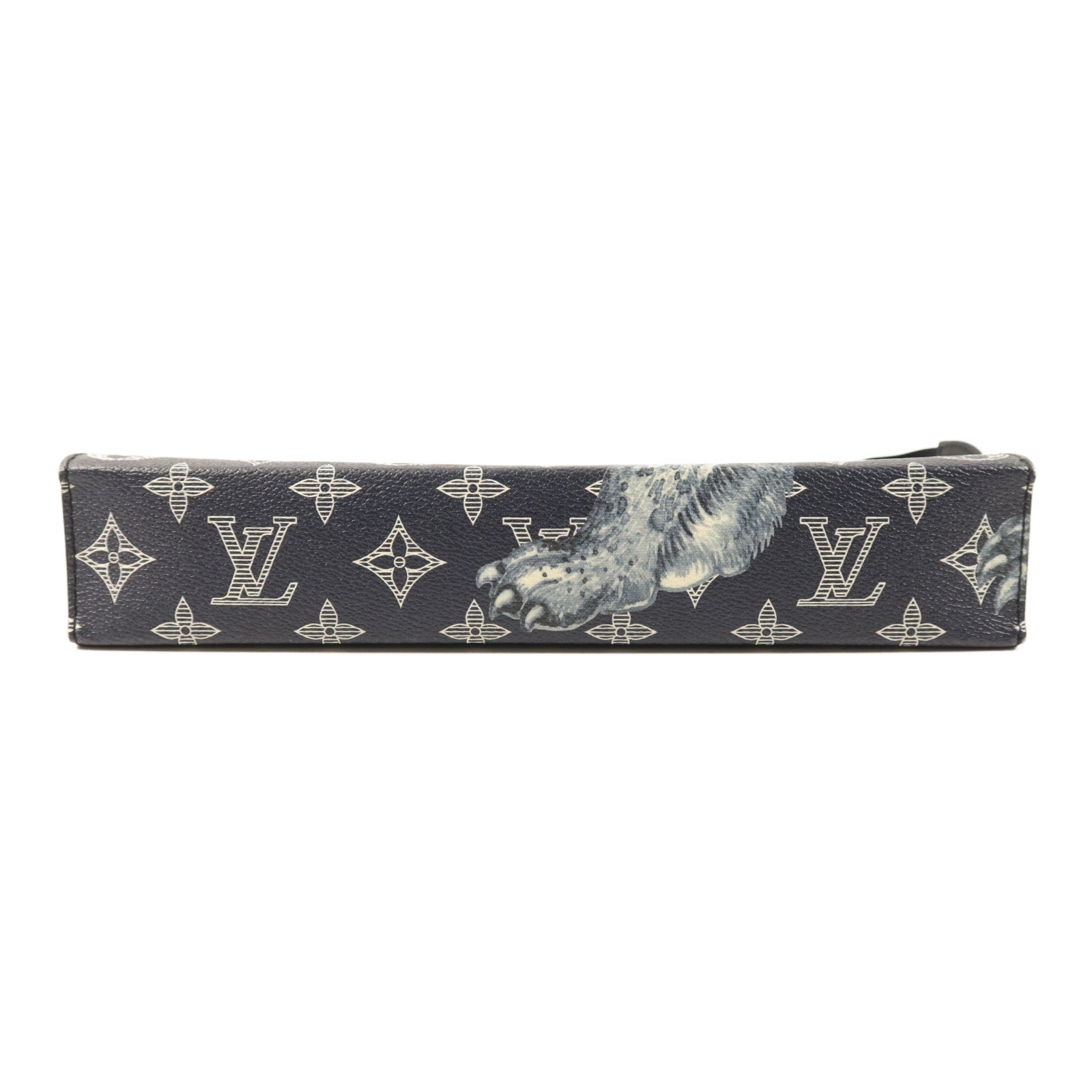 LOUIS VUITTON Monogram Pochette Voyage Clutch銀扣手拿包