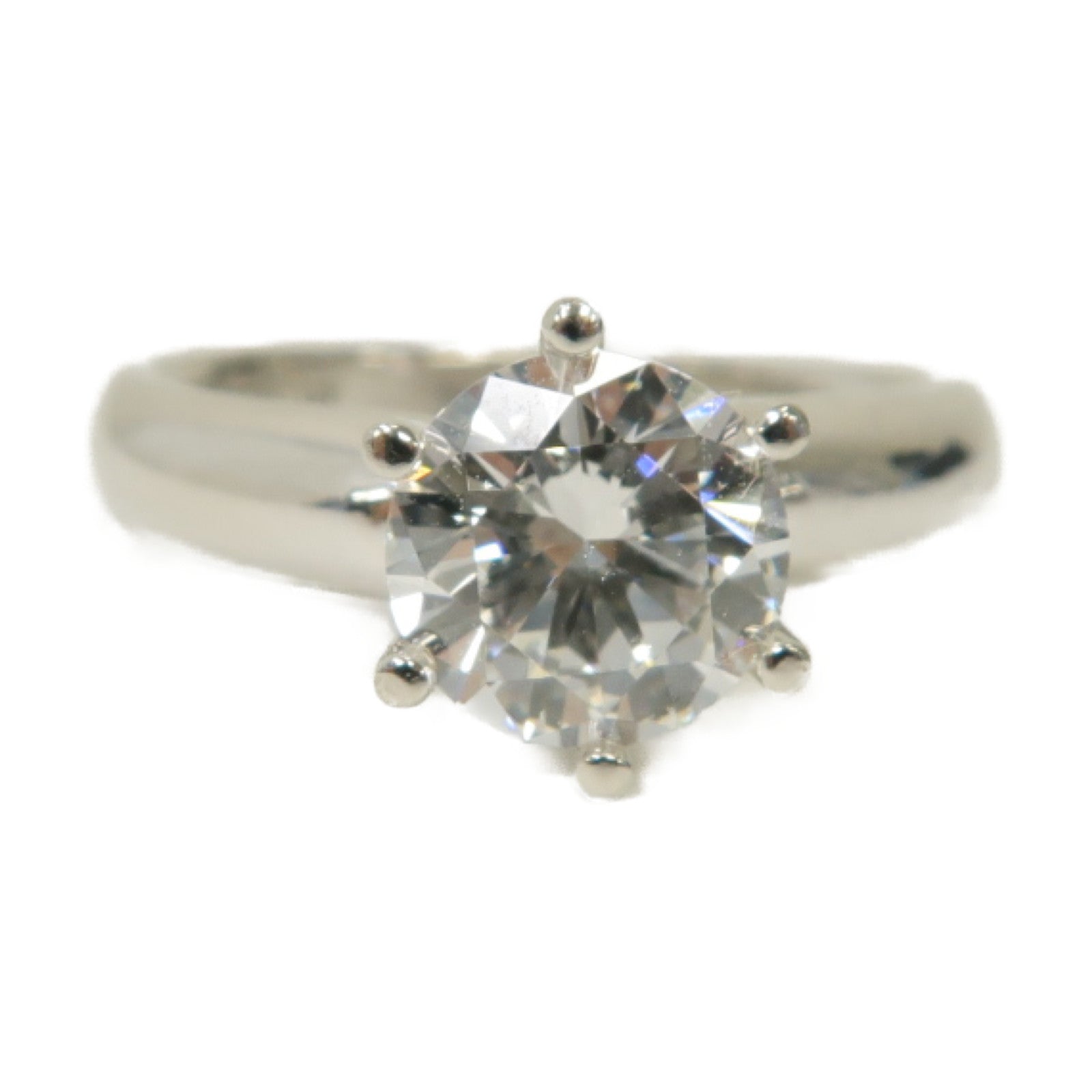 JEWELRY 鉑金PT900 Diamond Ring 1.56ct鑽石戒指US#6.5