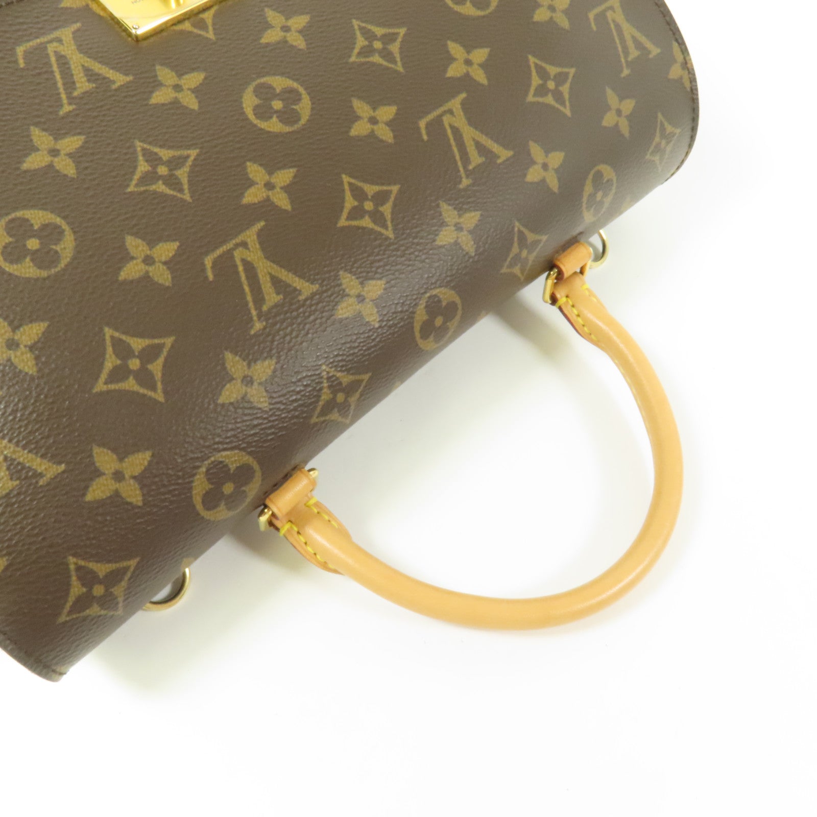 LOUIS VUITTON Monogram Marignan金扣手挽肩背兩用袋