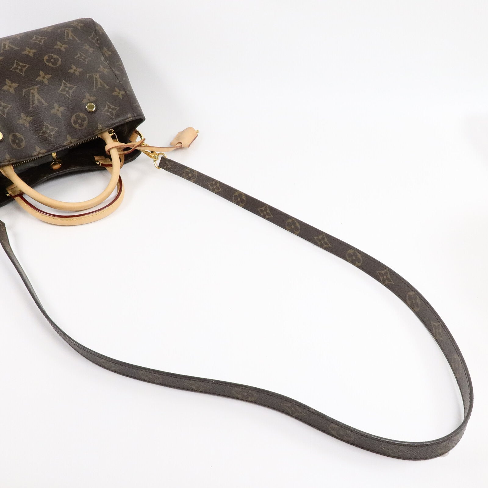 LOUIS VUITTON Monogram Montaigne BB手挽肩背兩用袋