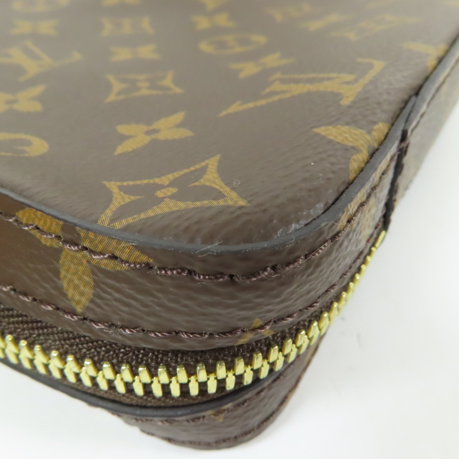 LOUIS VUITTON Monogram Soft Trunk Messenger PM金扣肩背袋