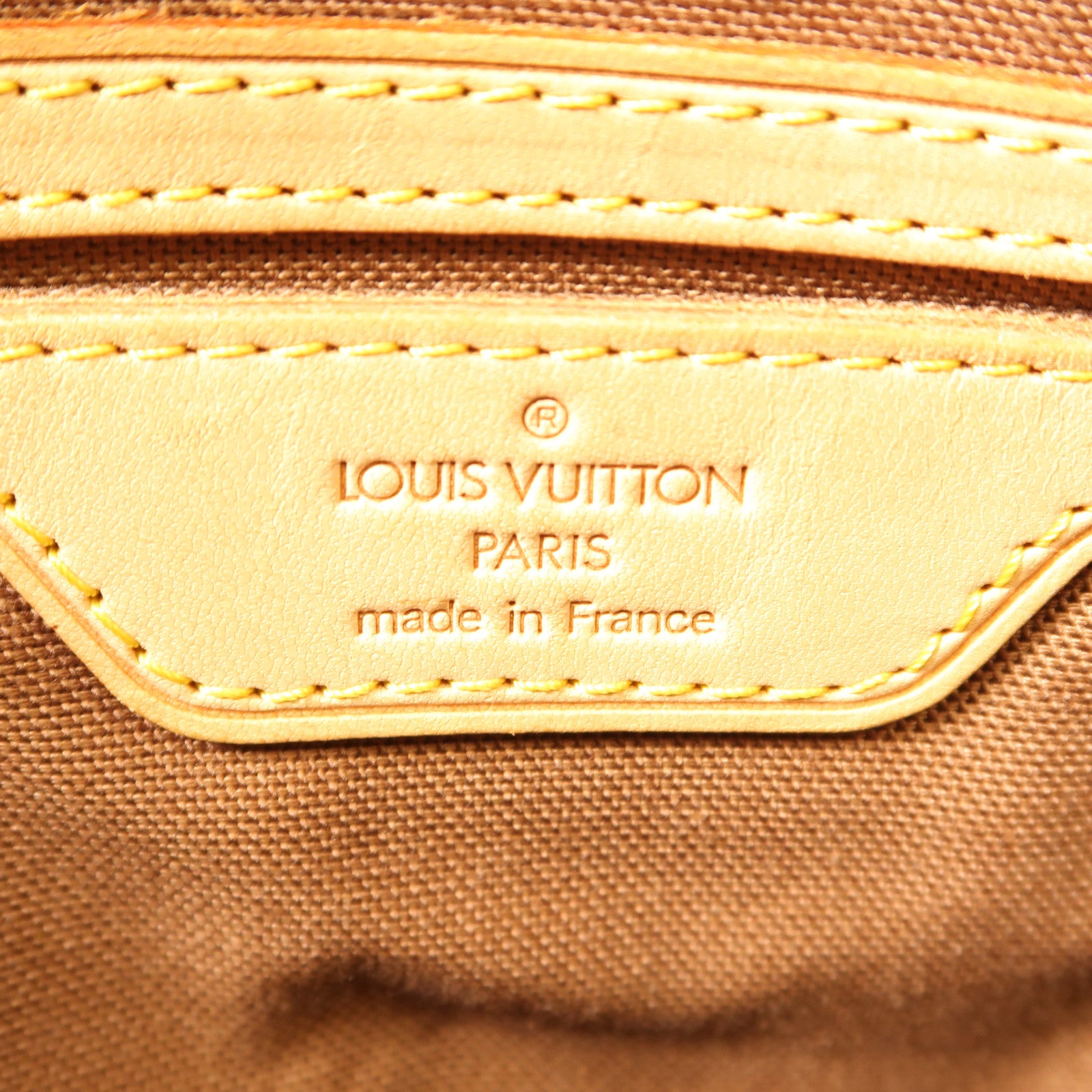 LOUIS VUITTON Monogram Cabas Mezzo金扣肩背袋