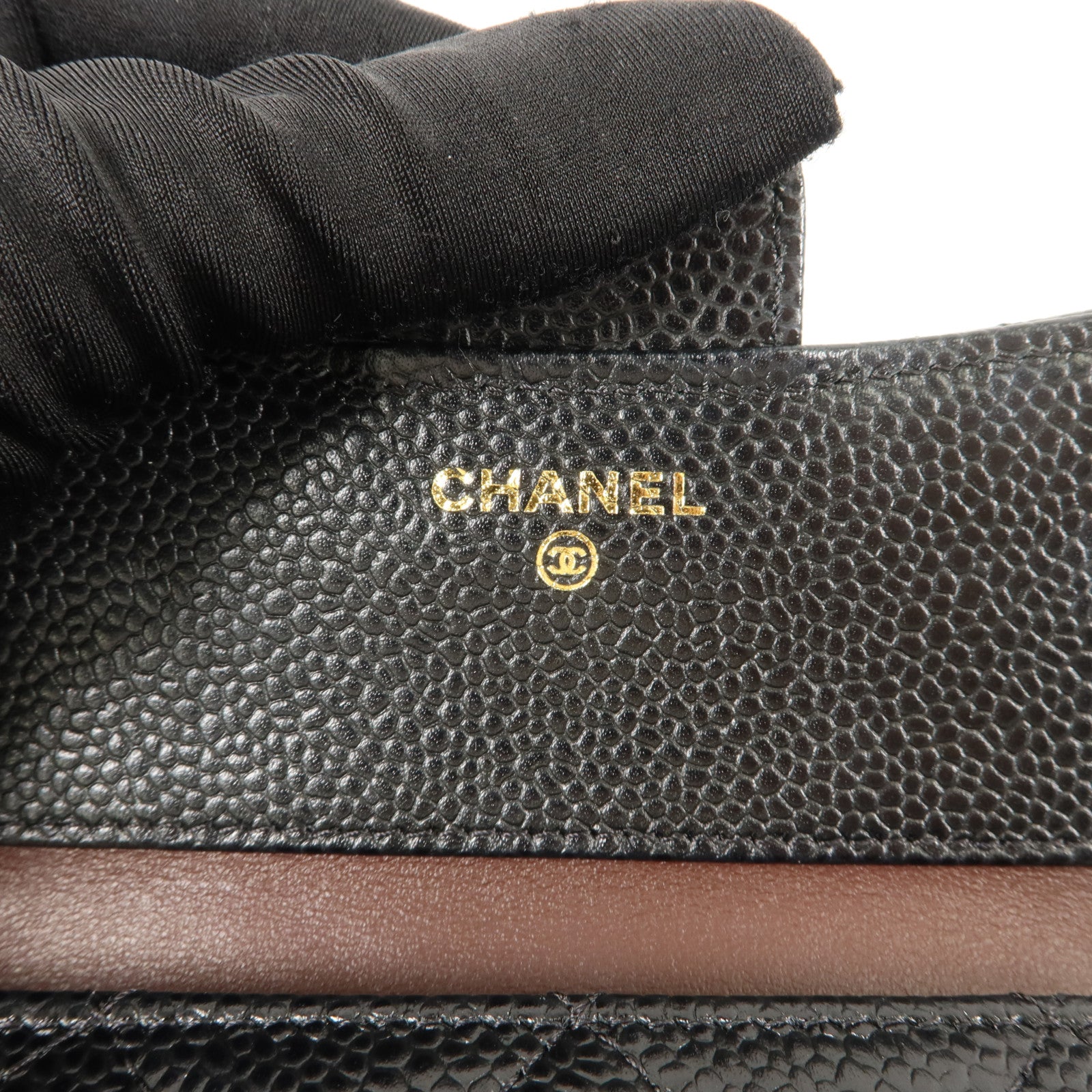 CHANEL 牛皮皮革Classic Flap Wallet Small錢包