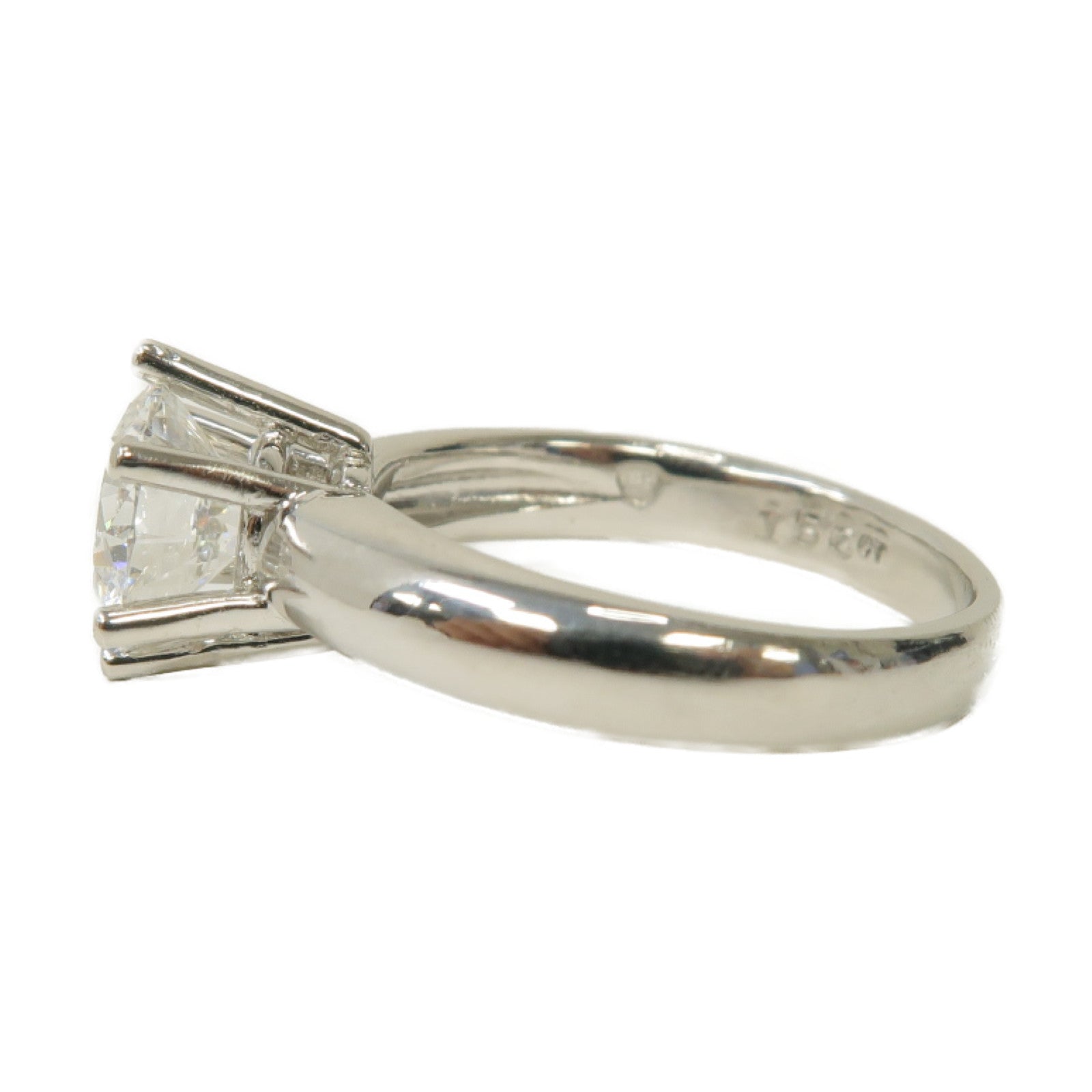 JEWELRY 鉑金PT900 Diamond Ring 1.56ct鑽石戒指US#6.5