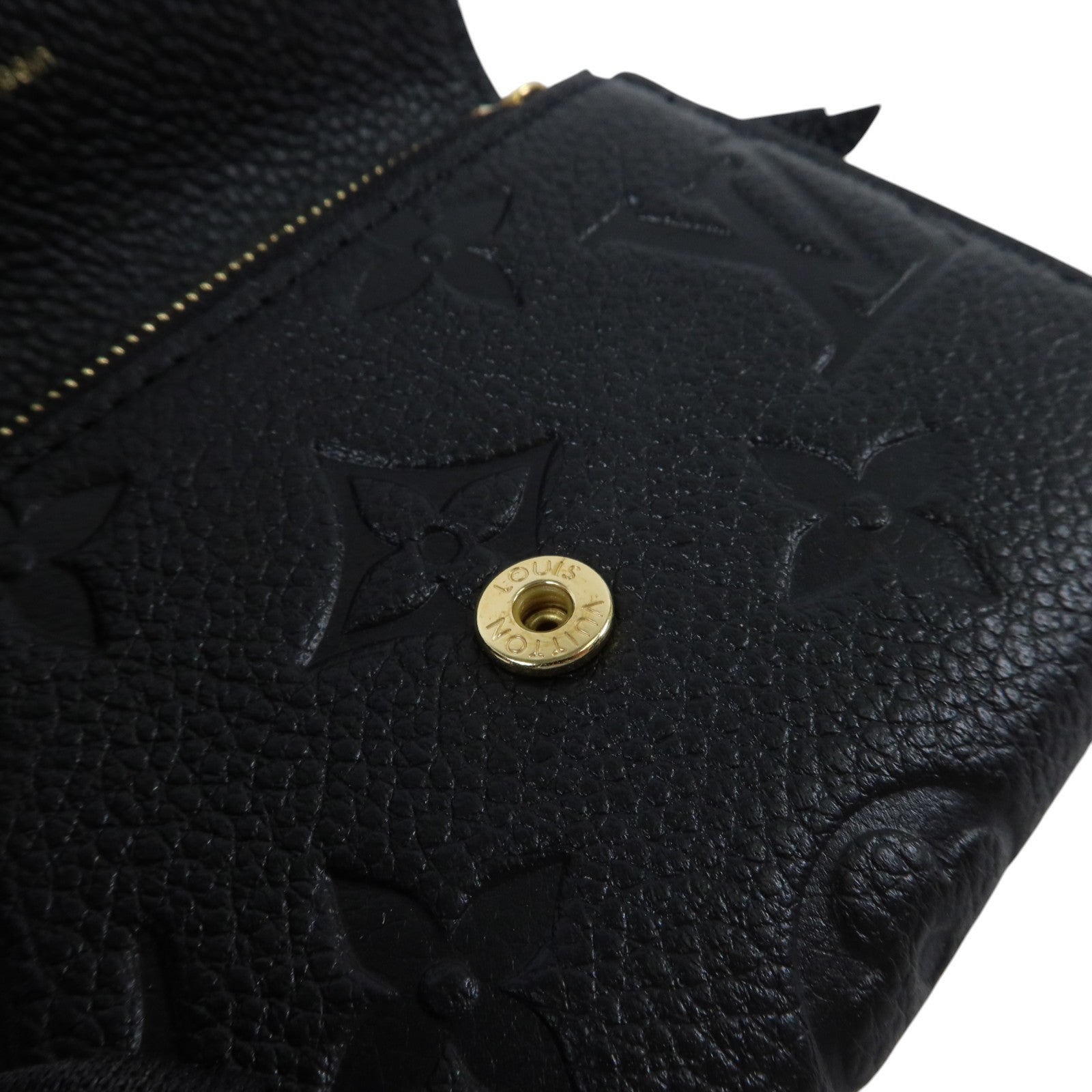 LOUIS VUITTON Monogram Empreinte Rosalie金扣卡片套