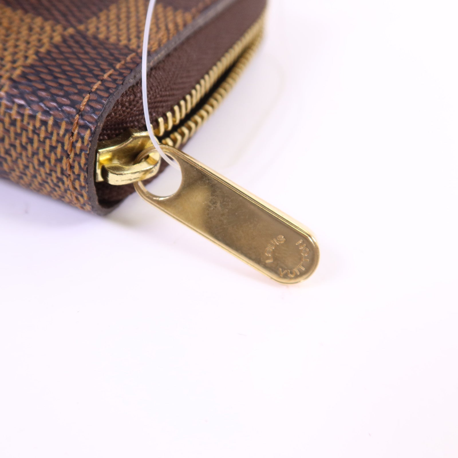 LOUIS VUITTON Damier Zippy Coin Purse金扣零錢包