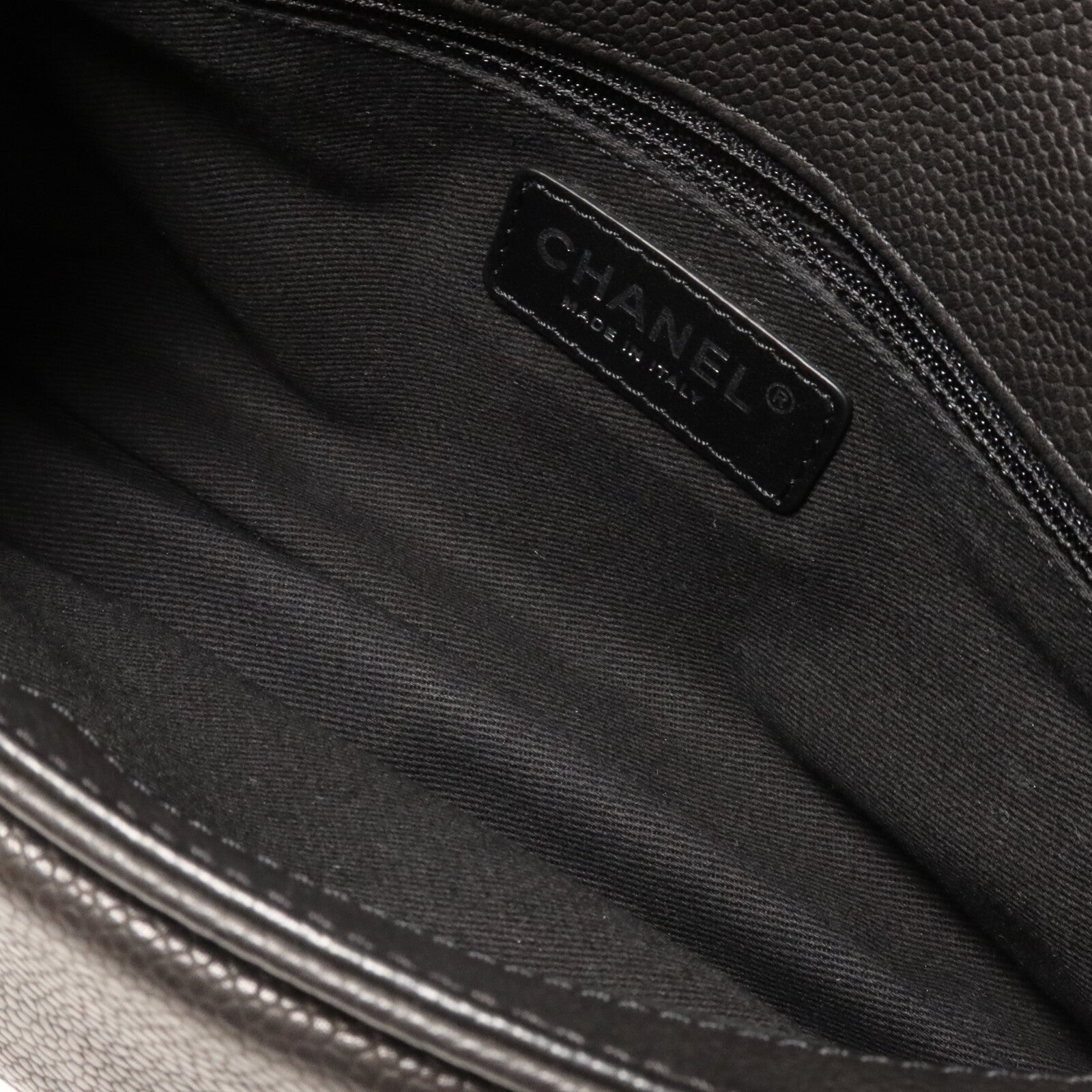 CHANEL 牛皮皮革Chain Shoulder鏈帶肩背袋