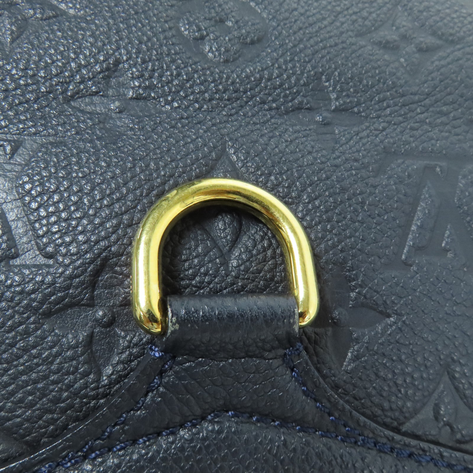 LOUIS VUITTON Monogram Empreinte Lumineuse PM金扣手挽肩背兩用袋
